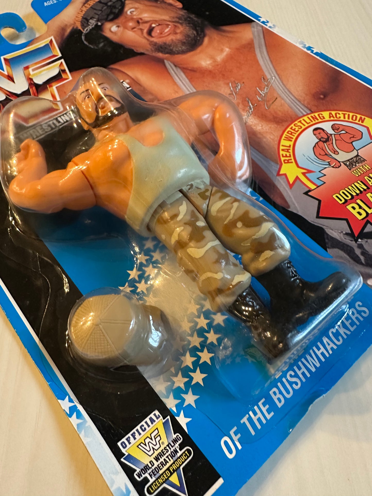 Luke the Bushwhacker Series 10 WWF Hasbro