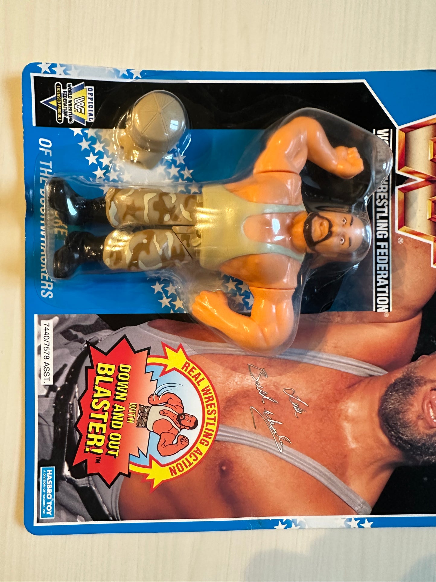 Luke the Bushwhacker Series 10 WWF Hasbro