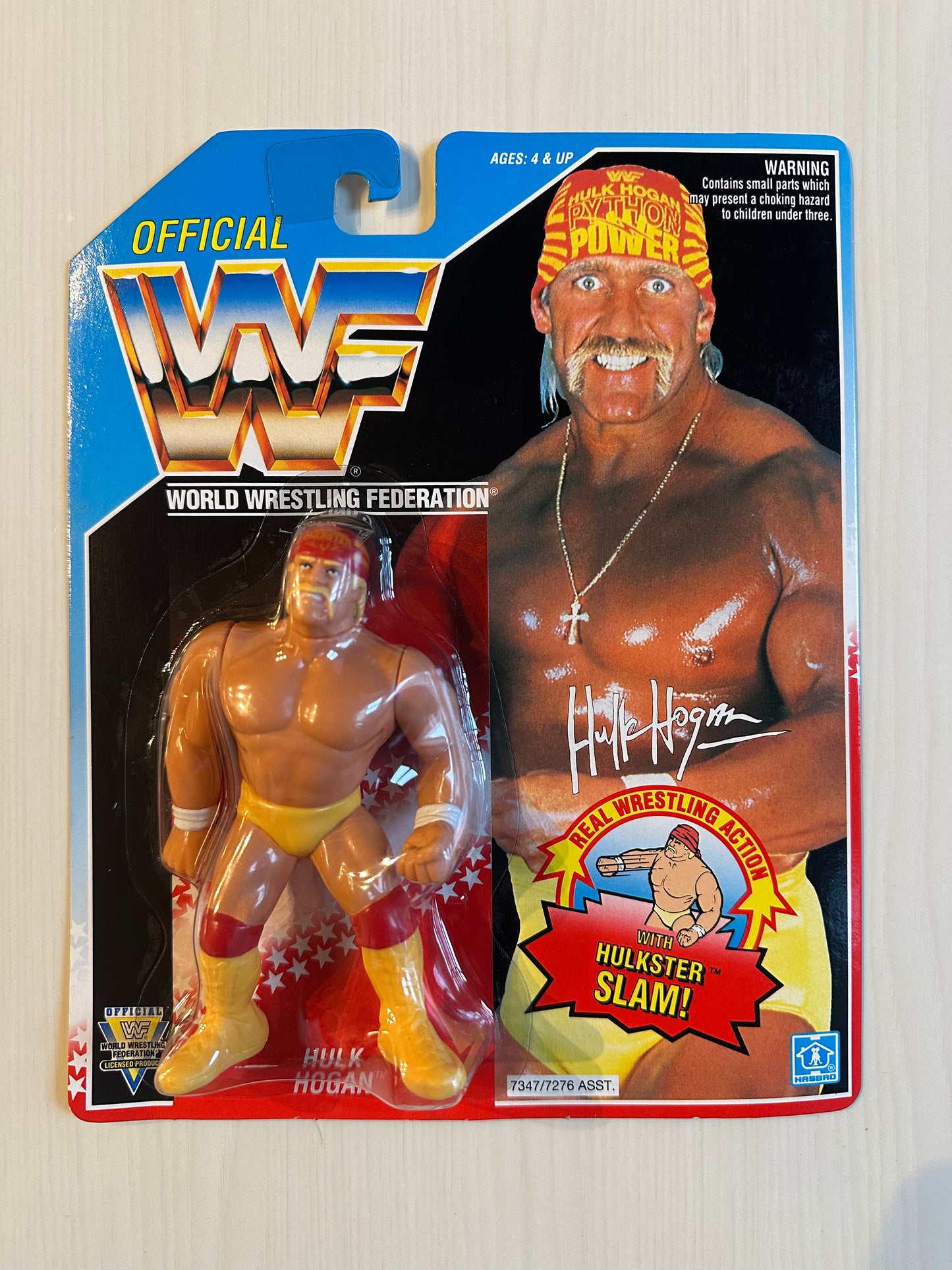 Hulk Hogan Series 5 WWF Hasbro