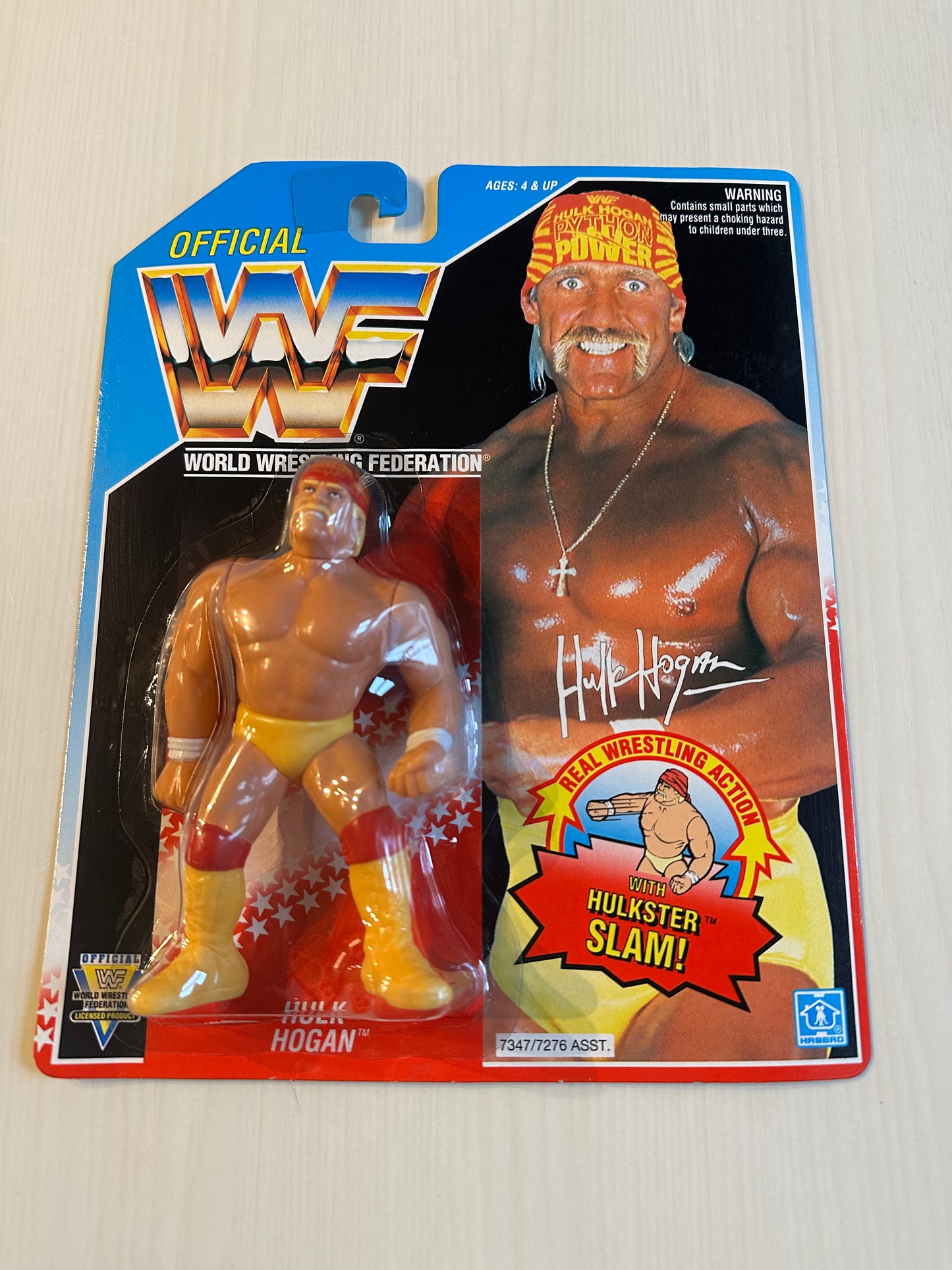 Hulk Hogan Series 5 WWF Hasbro