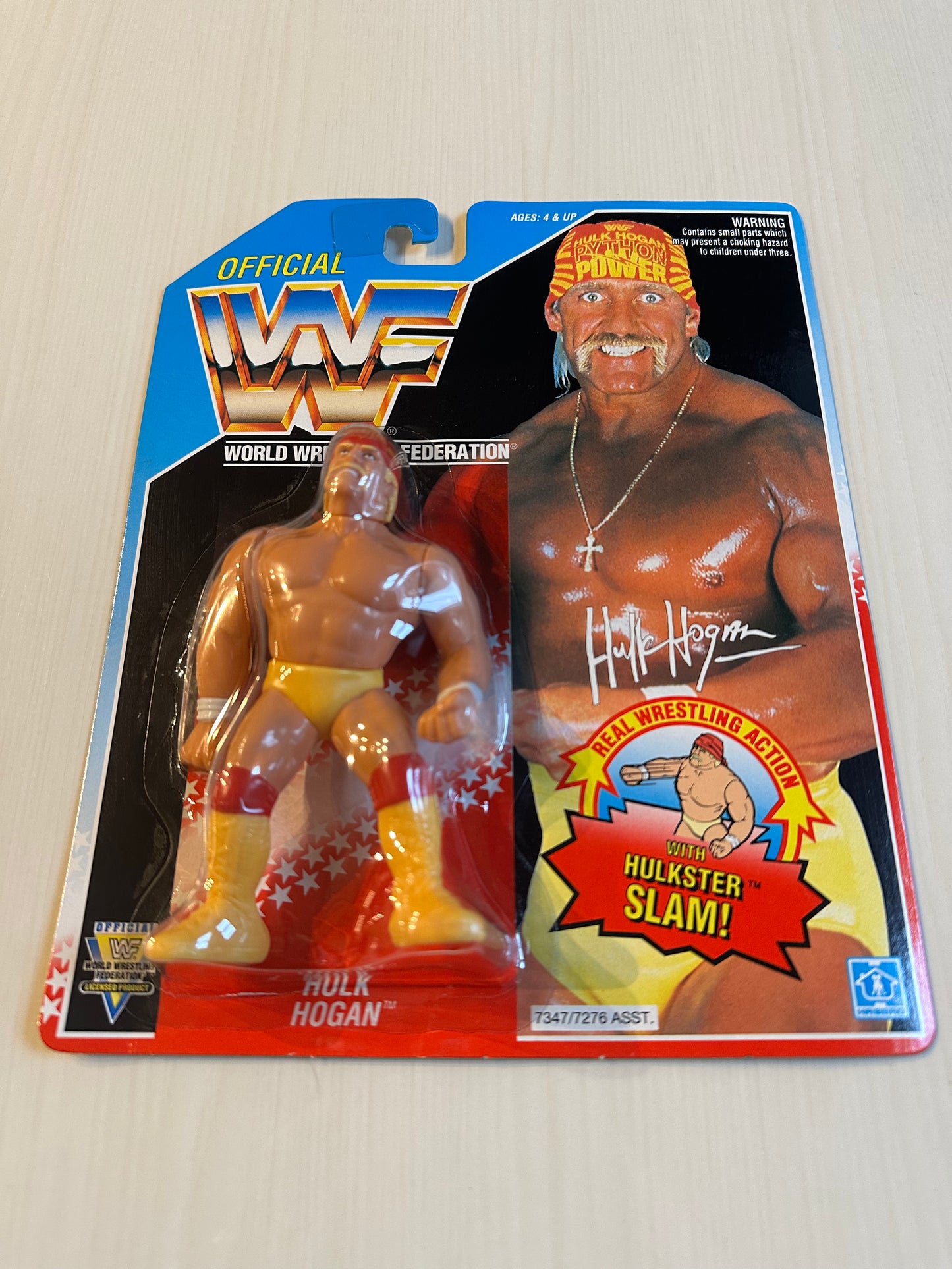 Hulk Hogan Series 5 WWF Hasbro
