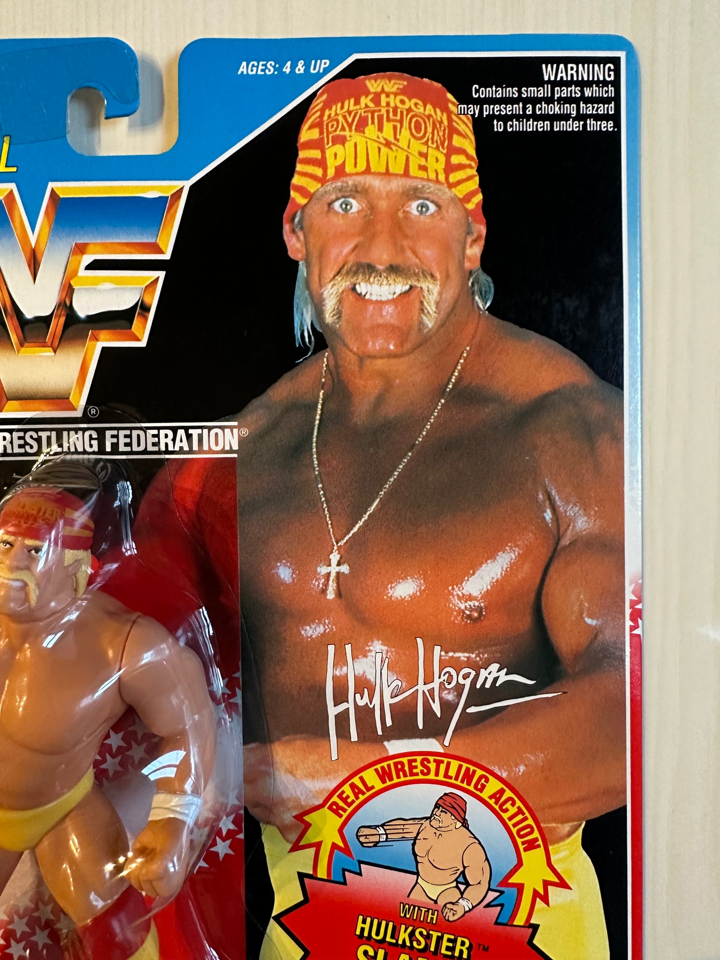 Hulk Hogan Series 5 WWF Hasbro