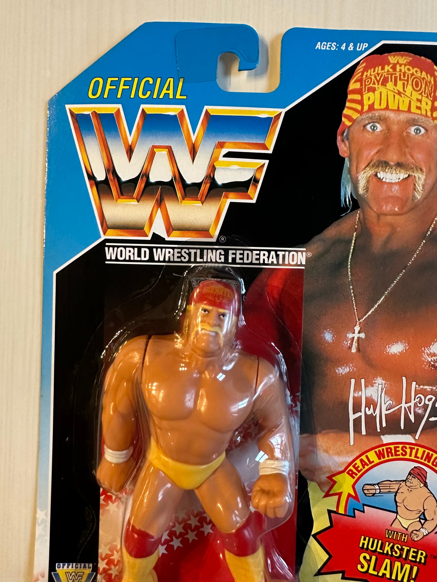 Hulk Hogan Series 5 WWF Hasbro