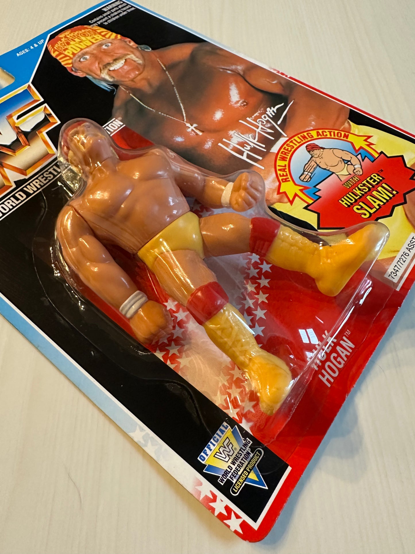 Hulk Hogan Series 5 WWF Hasbro