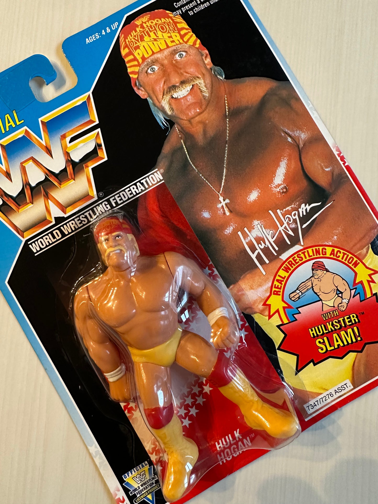 Hulk Hogan Series 5 WWF Hasbro