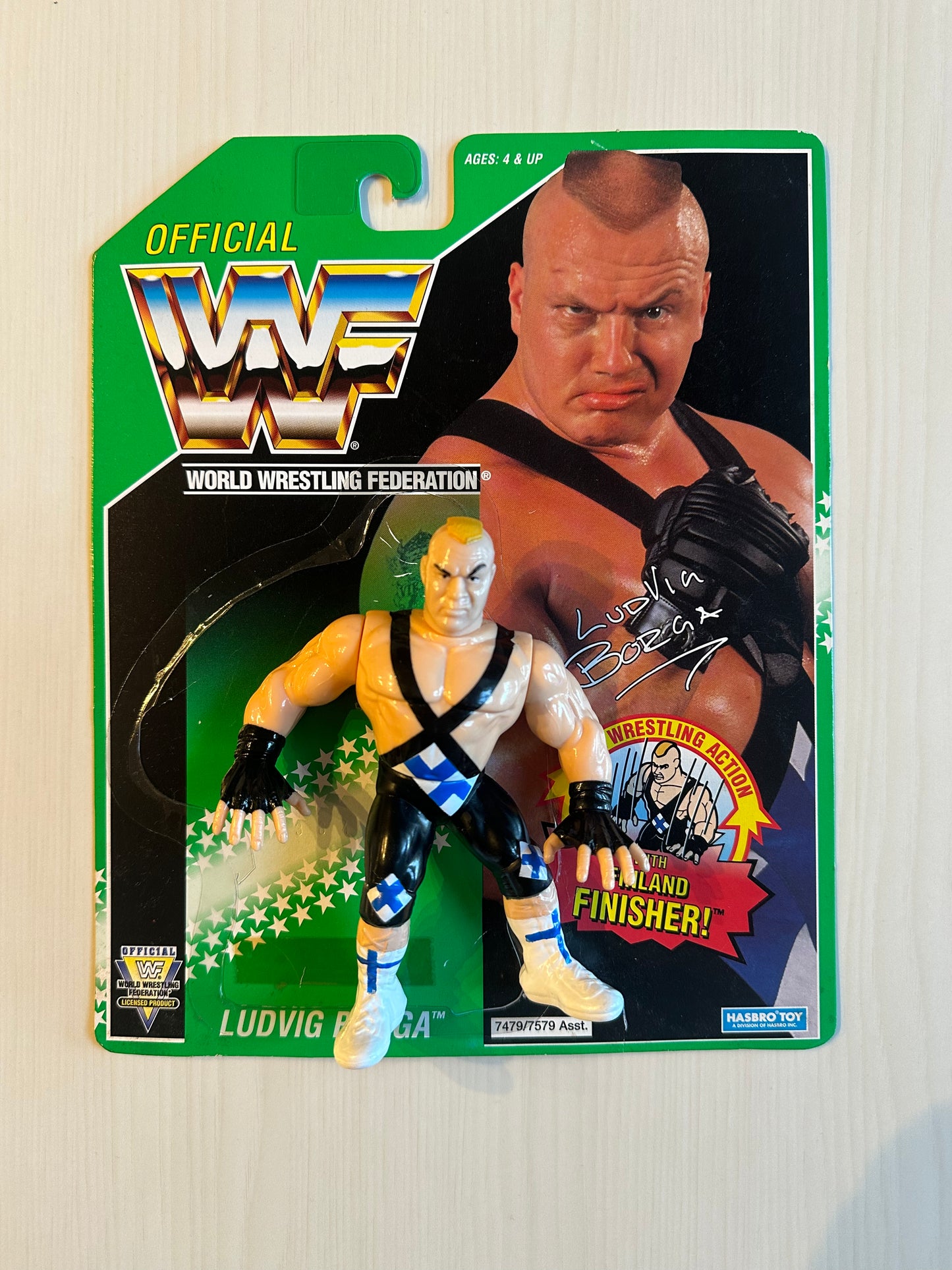 Ludvig Borga Series 11 WWF Hasbro
