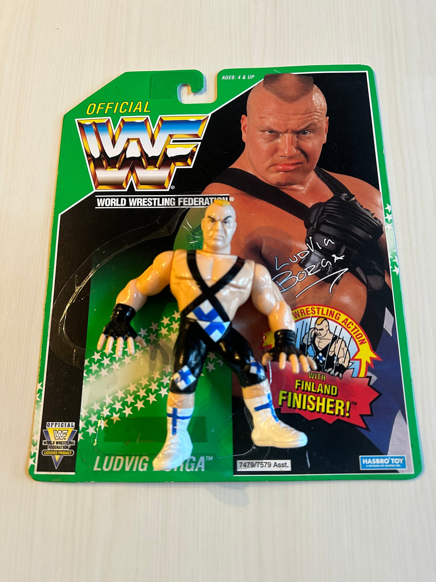 Ludvig Borga Series 11 WWF Hasbro