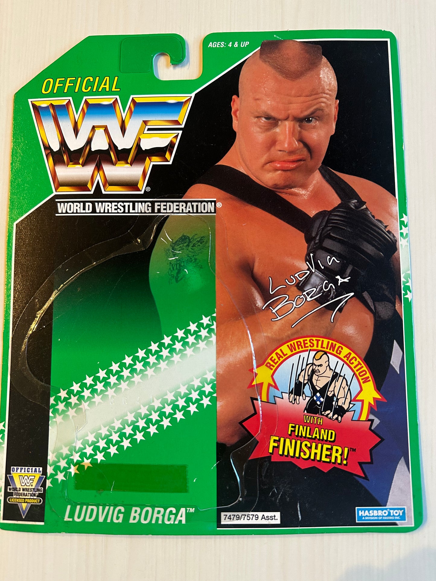 Ludvig Borga Series 11 WWF Hasbro