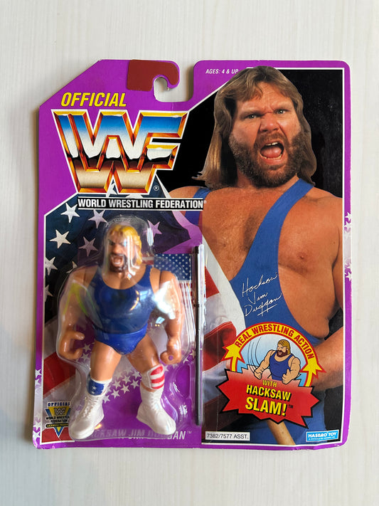 Hacksaw Jim Duggan Series 9 WWF Hasbro