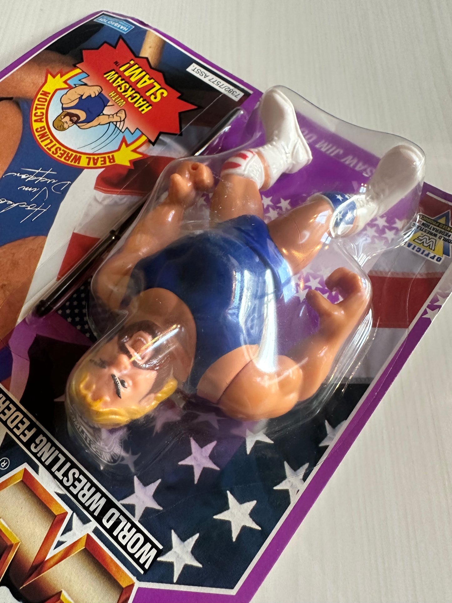 Hacksaw Jim Duggan Series 9 WWF Hasbro