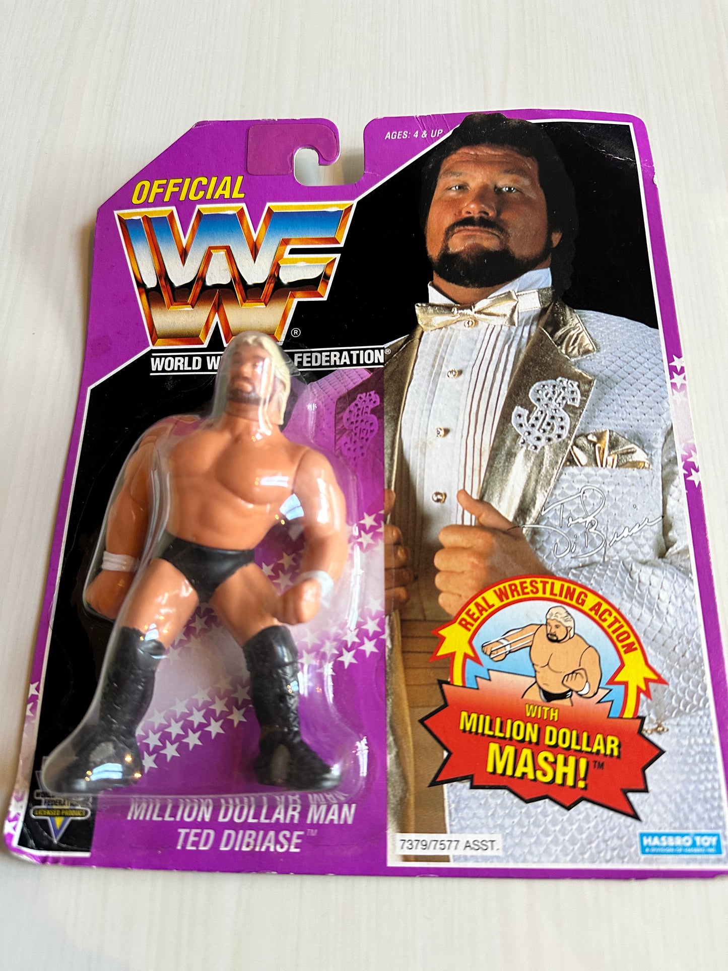 Million Dollar Man Series 9 WWF Hasbro