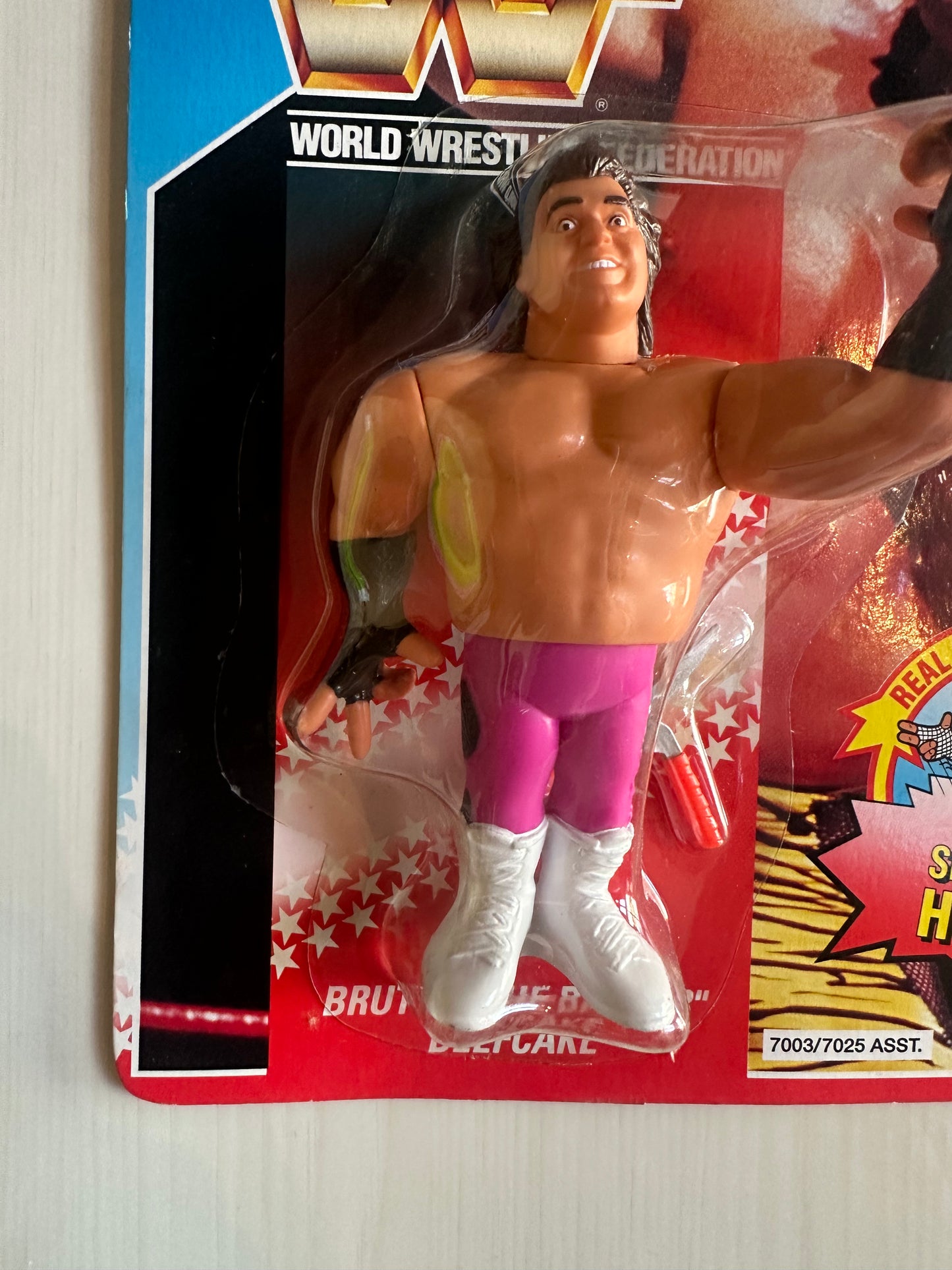 Brutus the Barber Beefcake Series 1 WWF Hasbro
