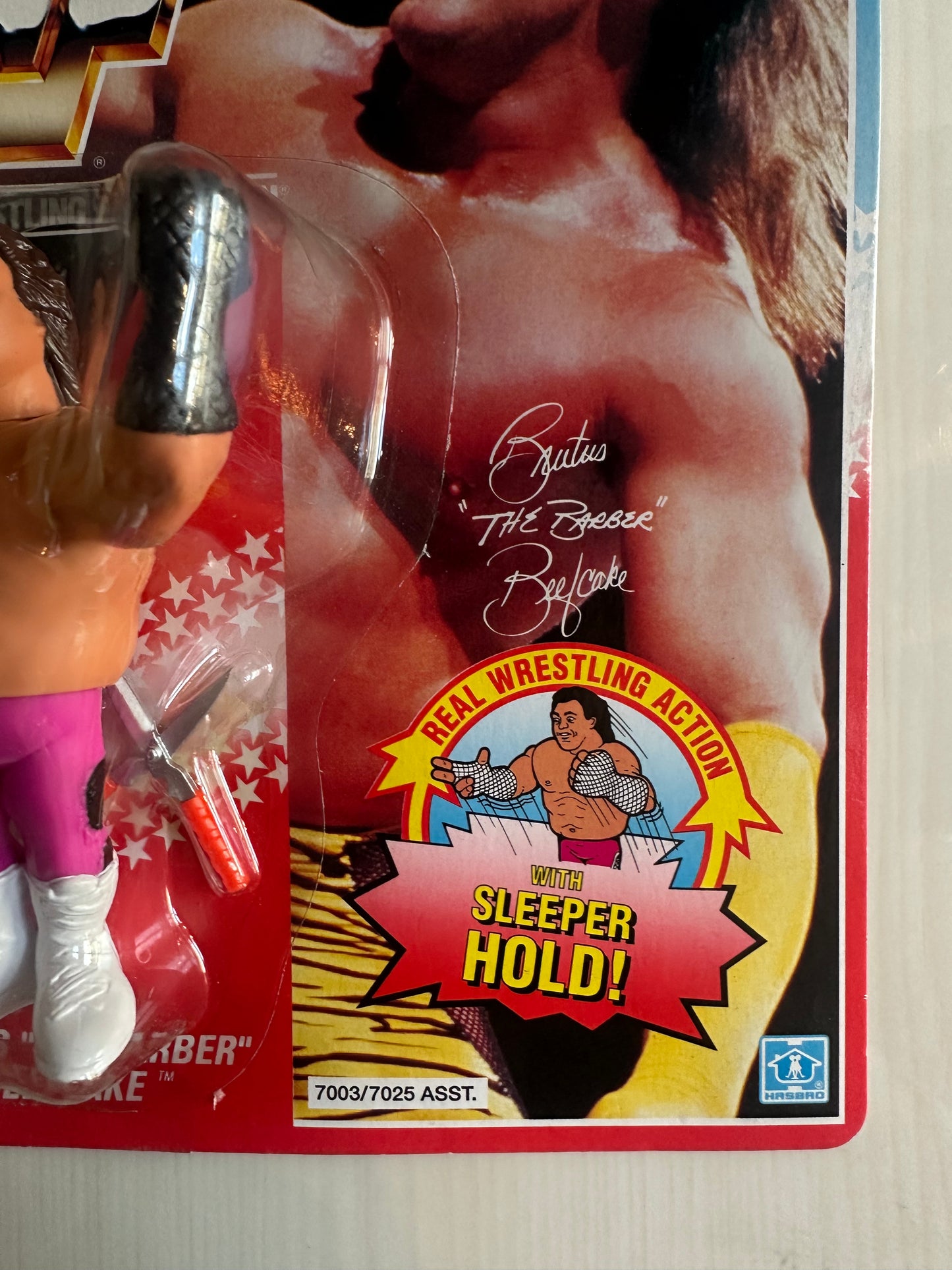 Brutus the Barber Beefcake Series 1 WWF Hasbro