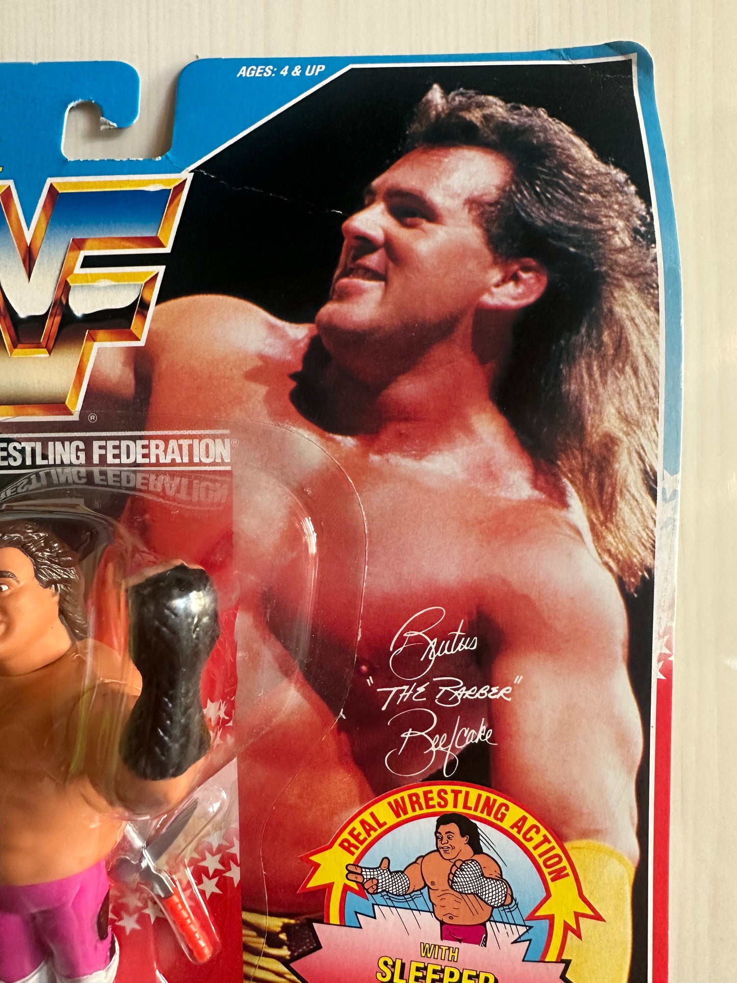 Brutus the Barber Beefcake Series 1 WWF Hasbro