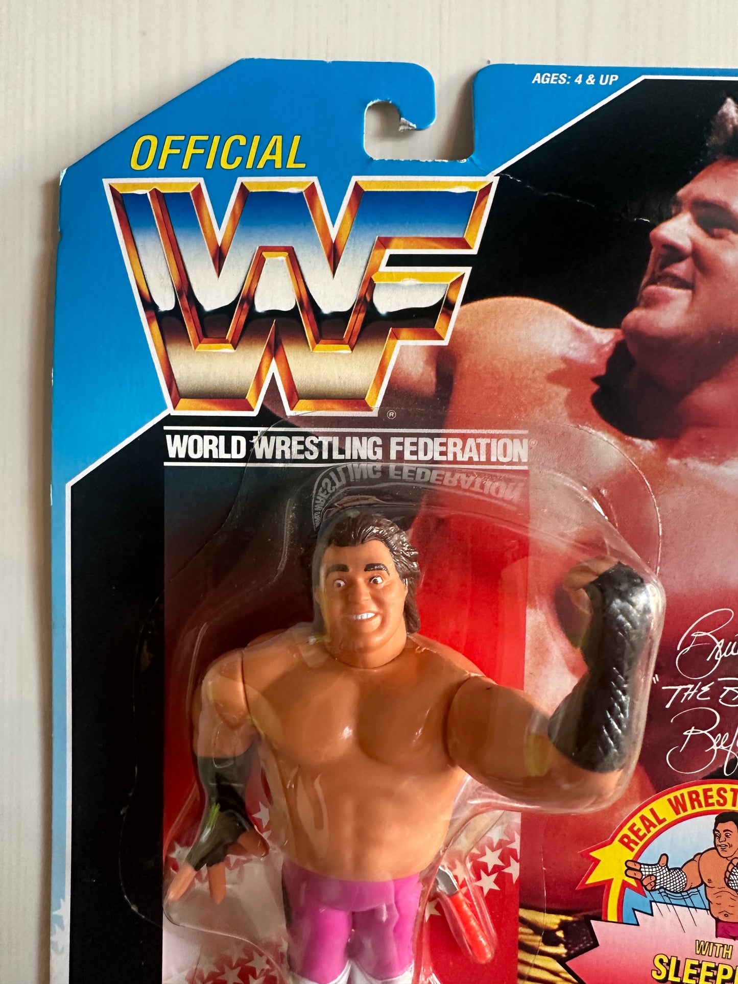 Brutus the Barber Beefcake Series 1 WWF Hasbro