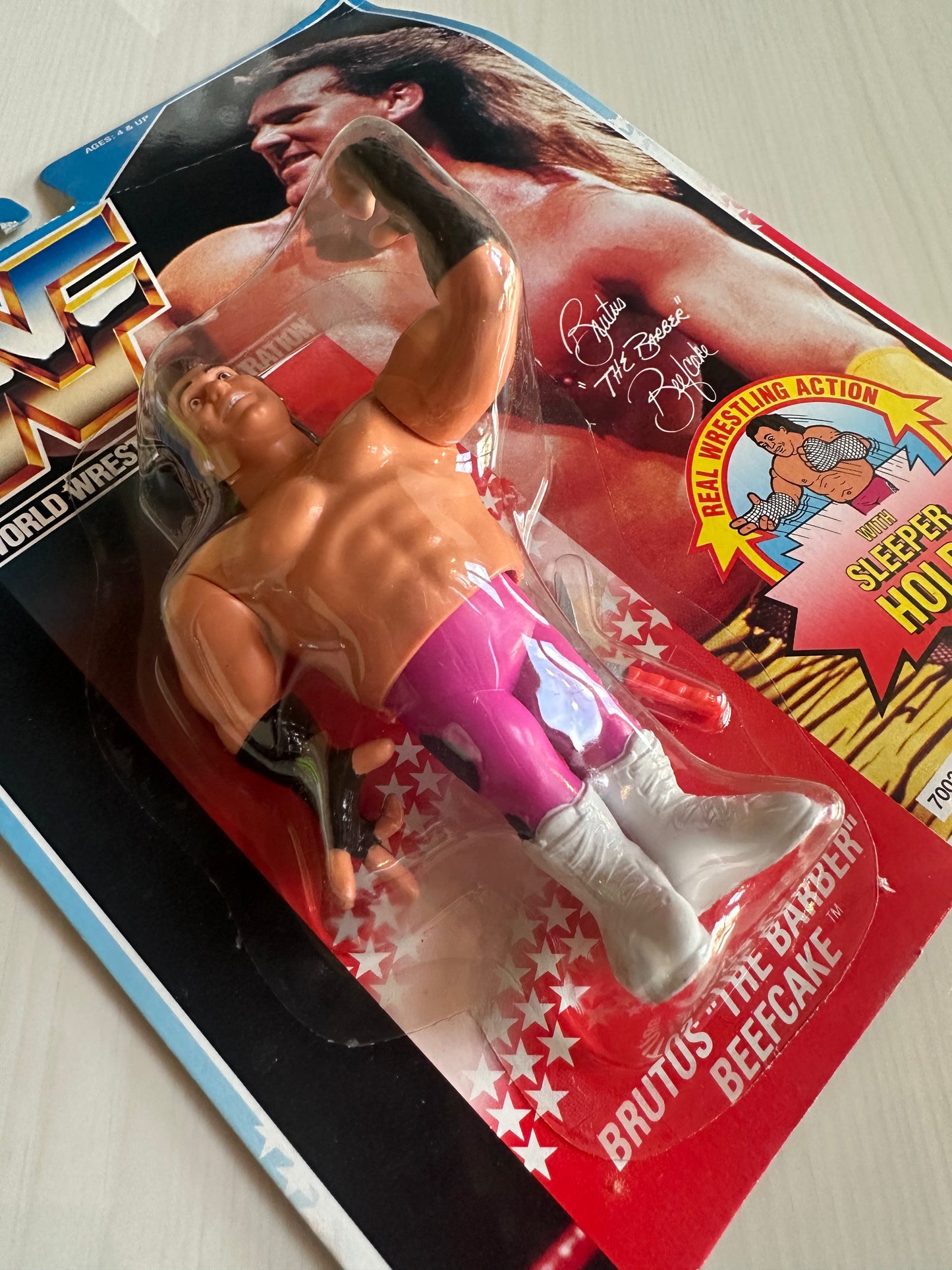 Brutus the Barber Beefcake Series 1 WWF Hasbro