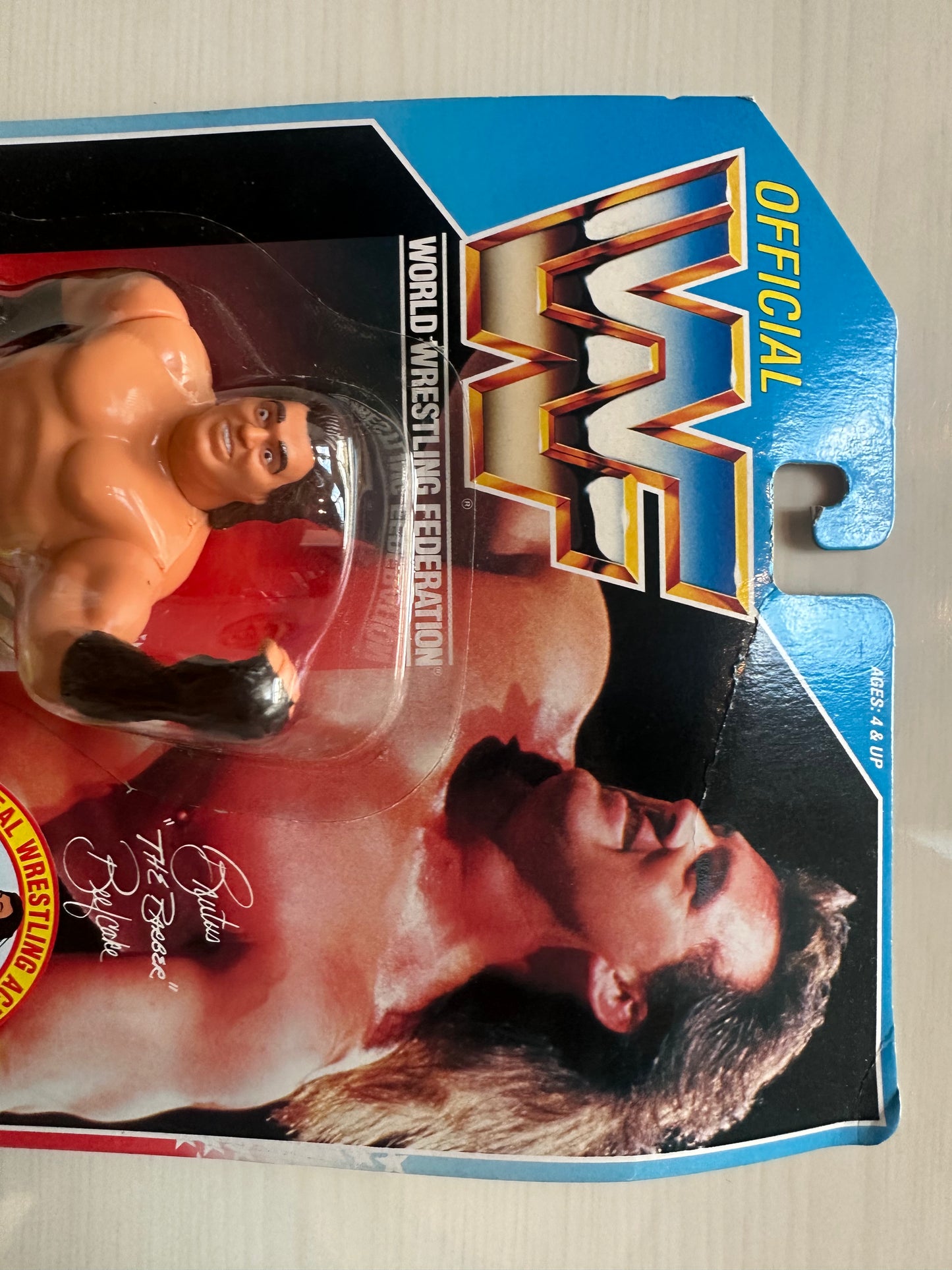 Brutus the Barber Beefcake Series 1 WWF Hasbro