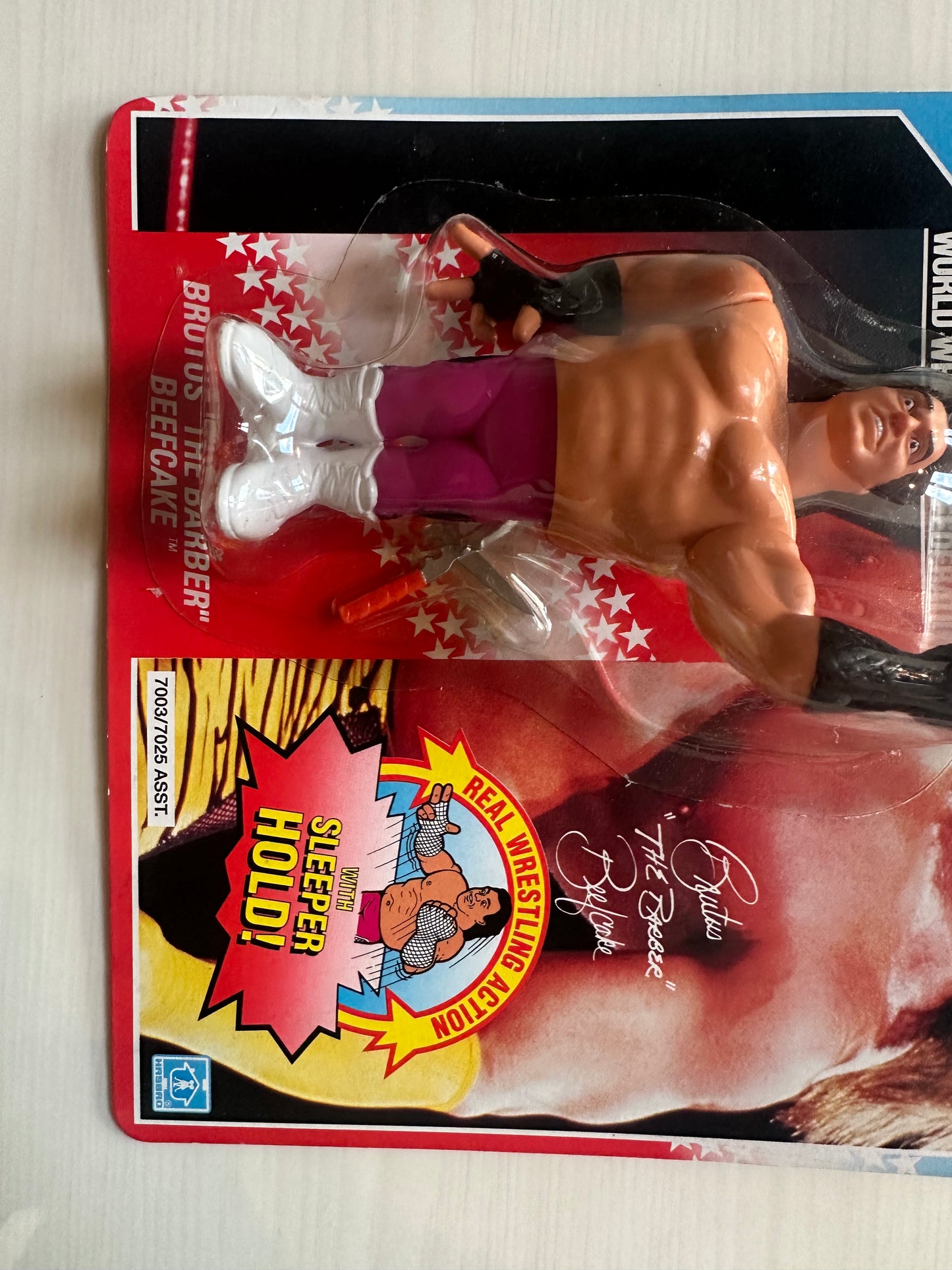 Brutus the Barber Beefcake Series 1 WWF Hasbro