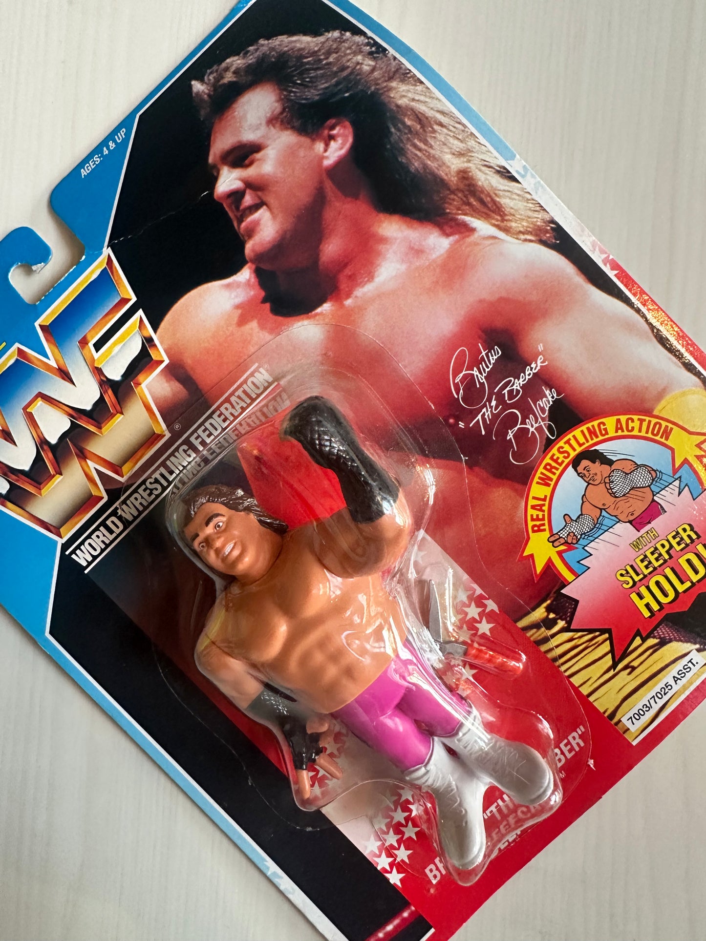 Brutus the Barber Beefcake Series 1 WWF Hasbro