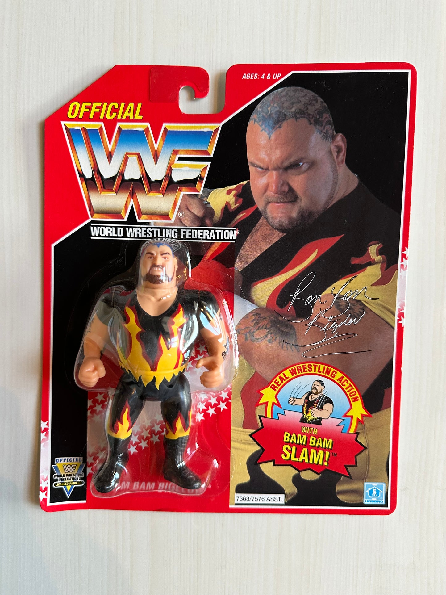 Bam Bam Bigelow Series 8 WWF Hasbro