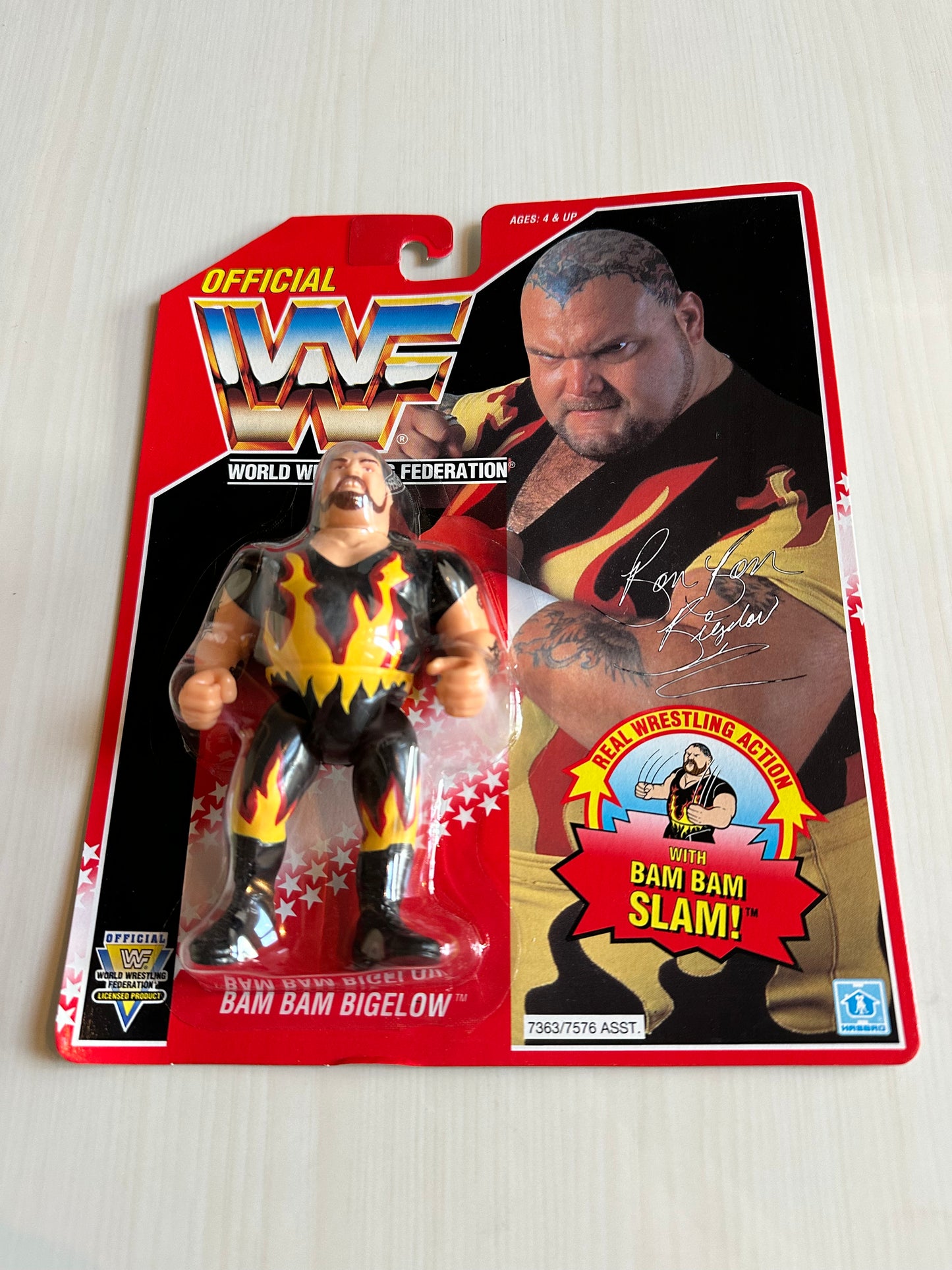 Bam Bam Bigelow Series 8 WWF Hasbro