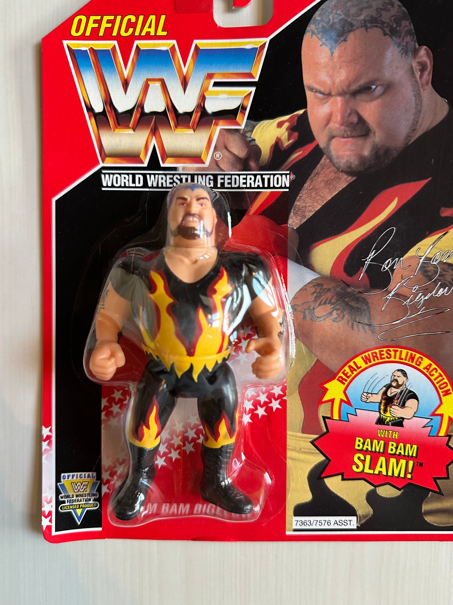 Bam Bam Bigelow Series 8 WWF Hasbro