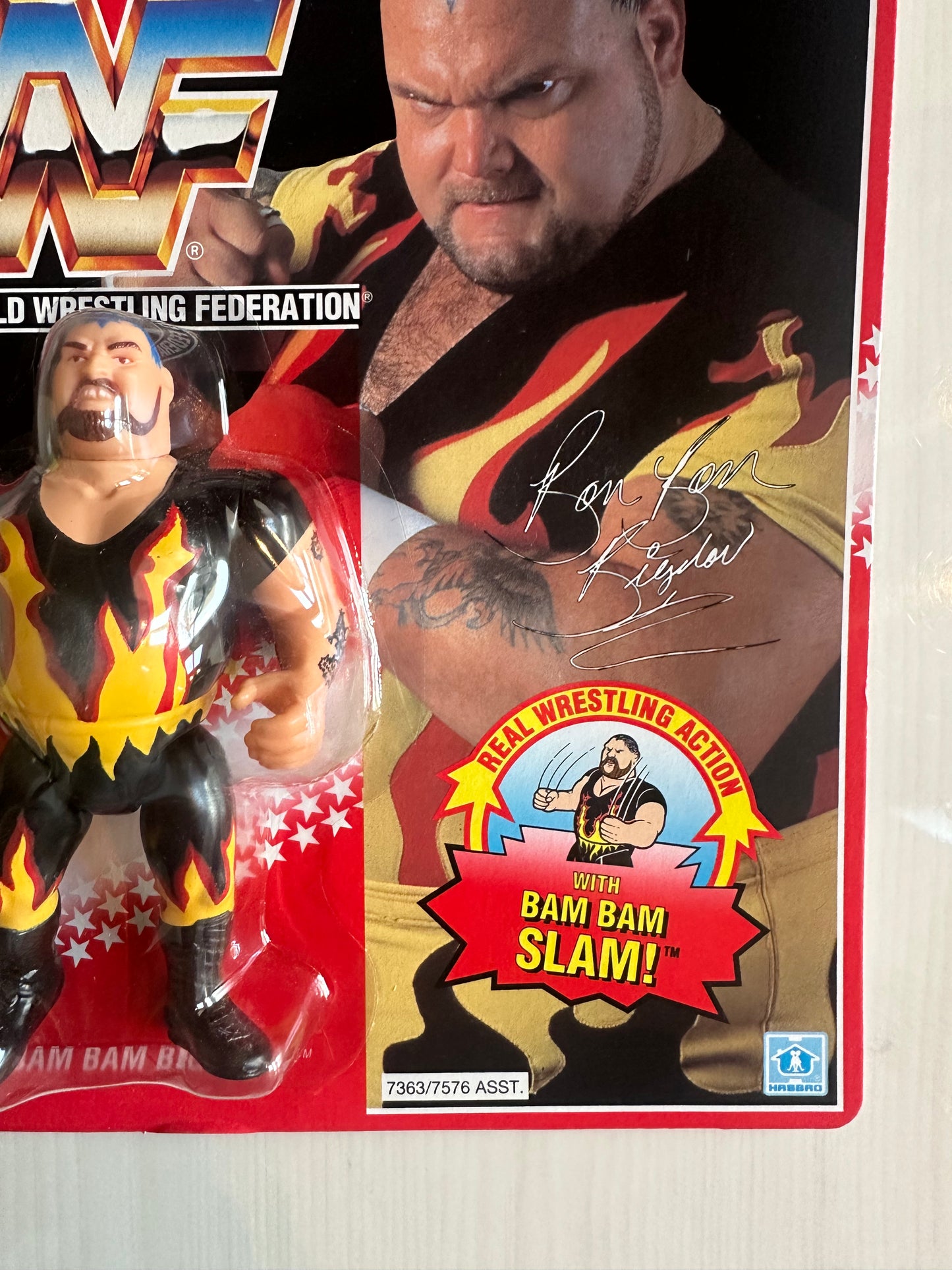 Bam Bam Bigelow Series 8 WWF Hasbro