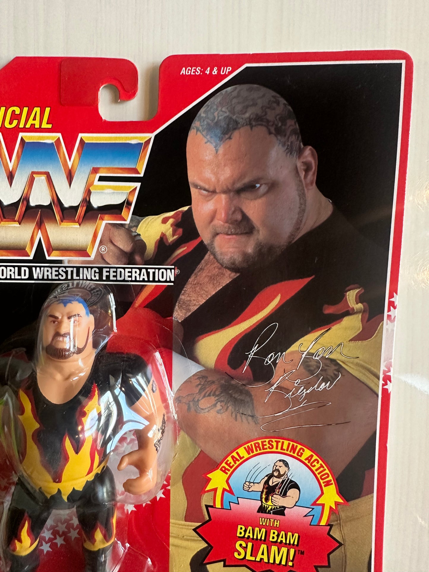 Bam Bam Bigelow Series 8 WWF Hasbro