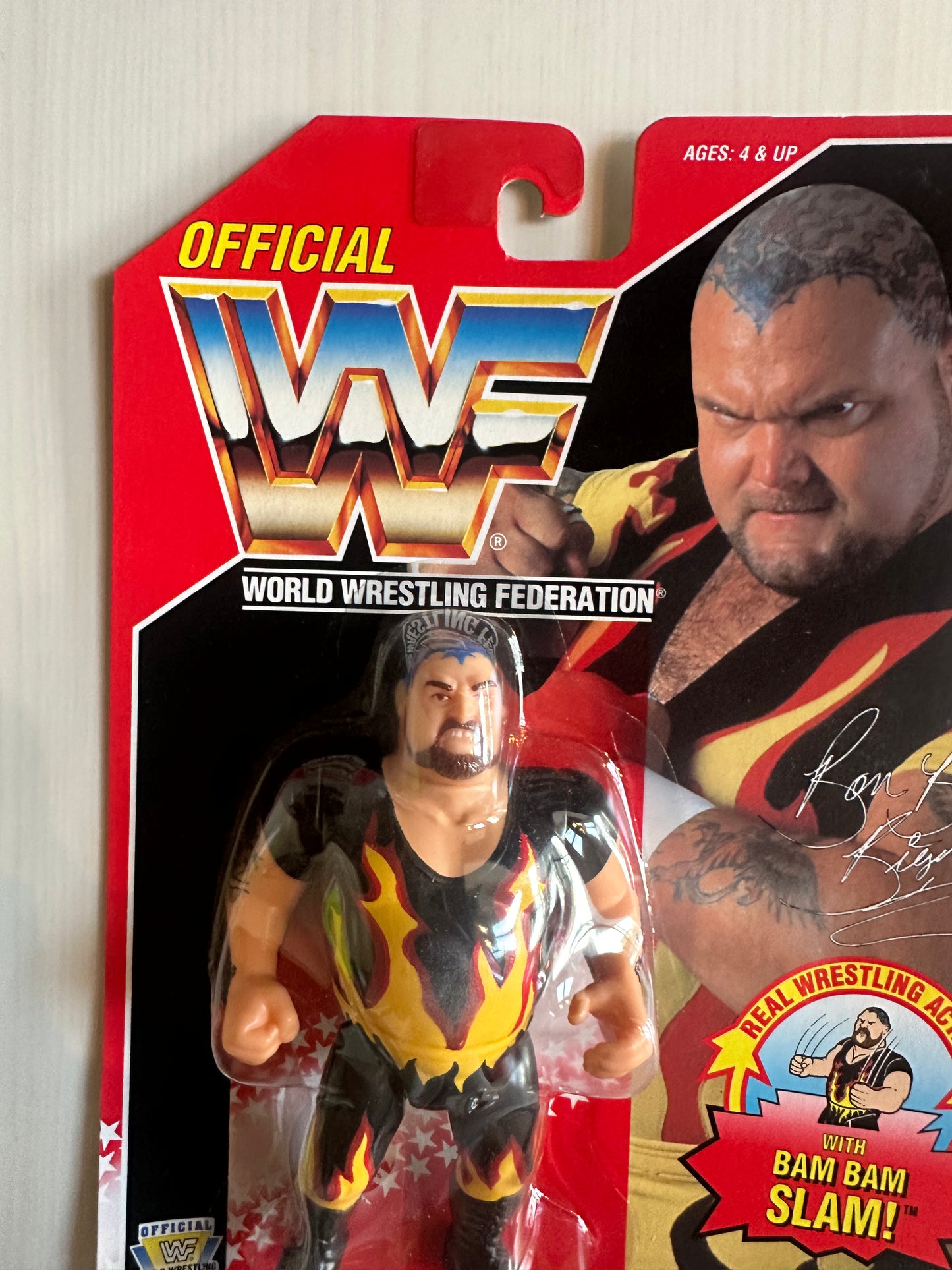Bam Bam Bigelow Series 8 WWF Hasbro