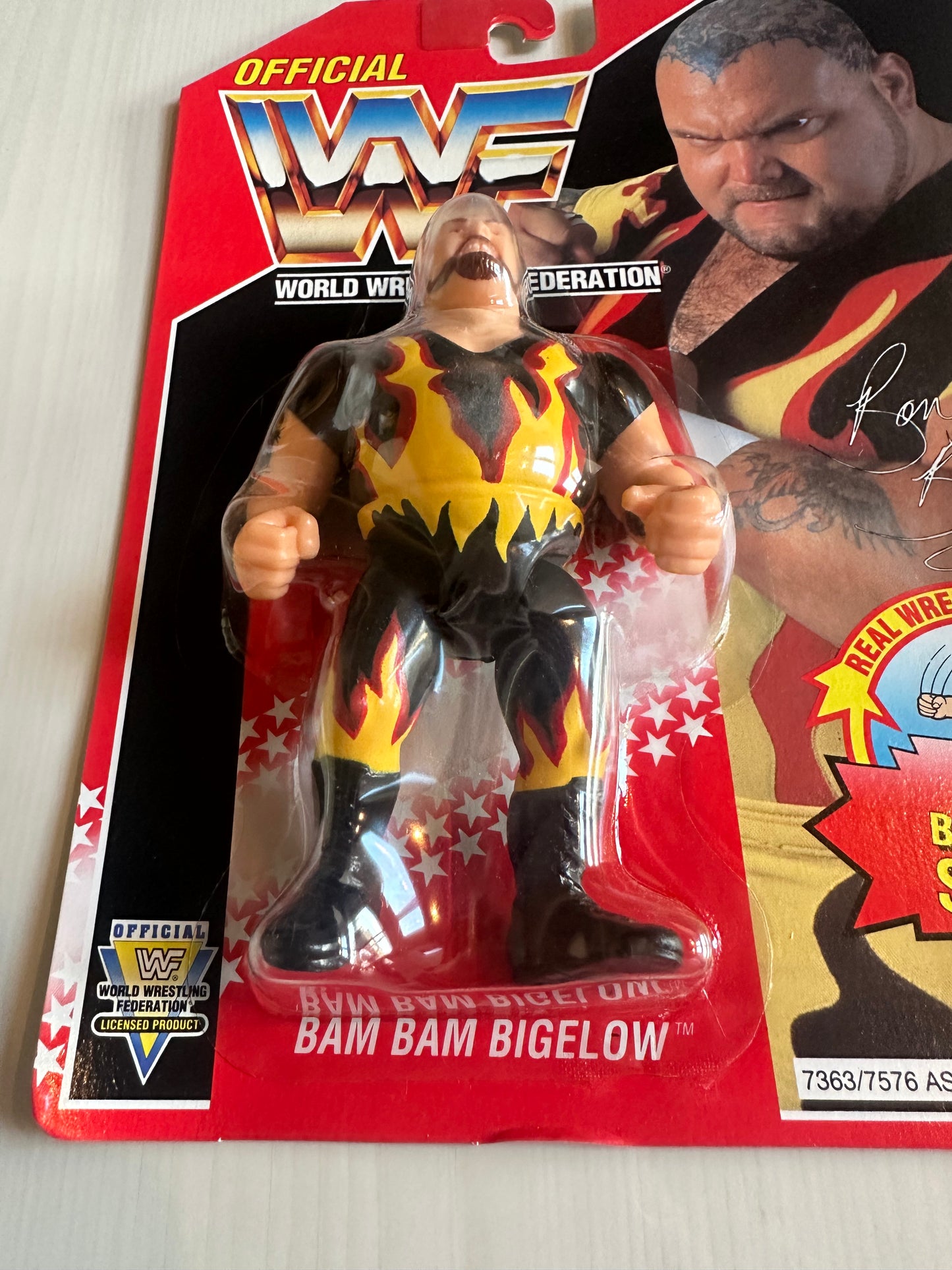Bam Bam Bigelow Series 8 WWF Hasbro