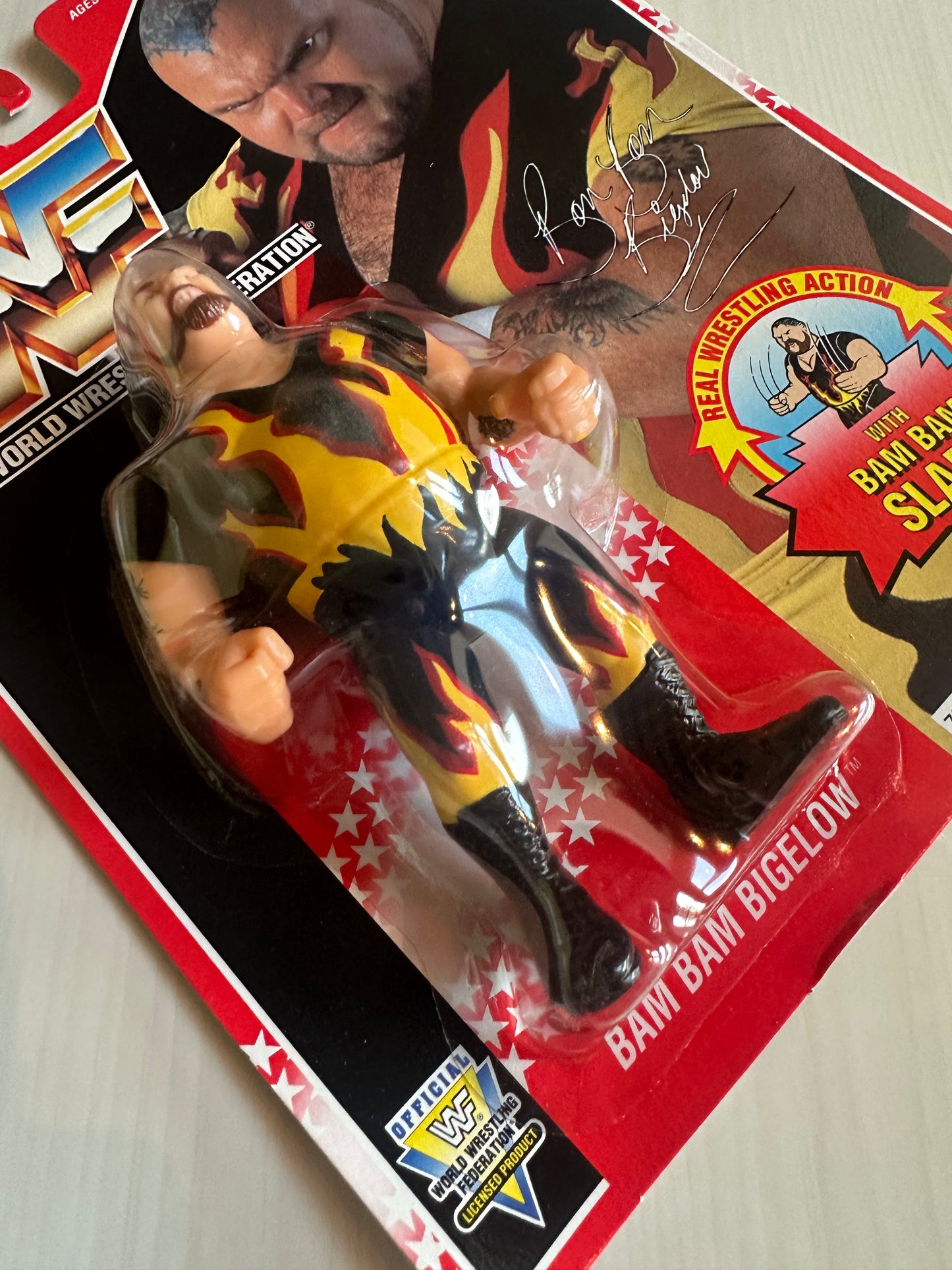 Bam Bam Bigelow Series 8 WWF Hasbro