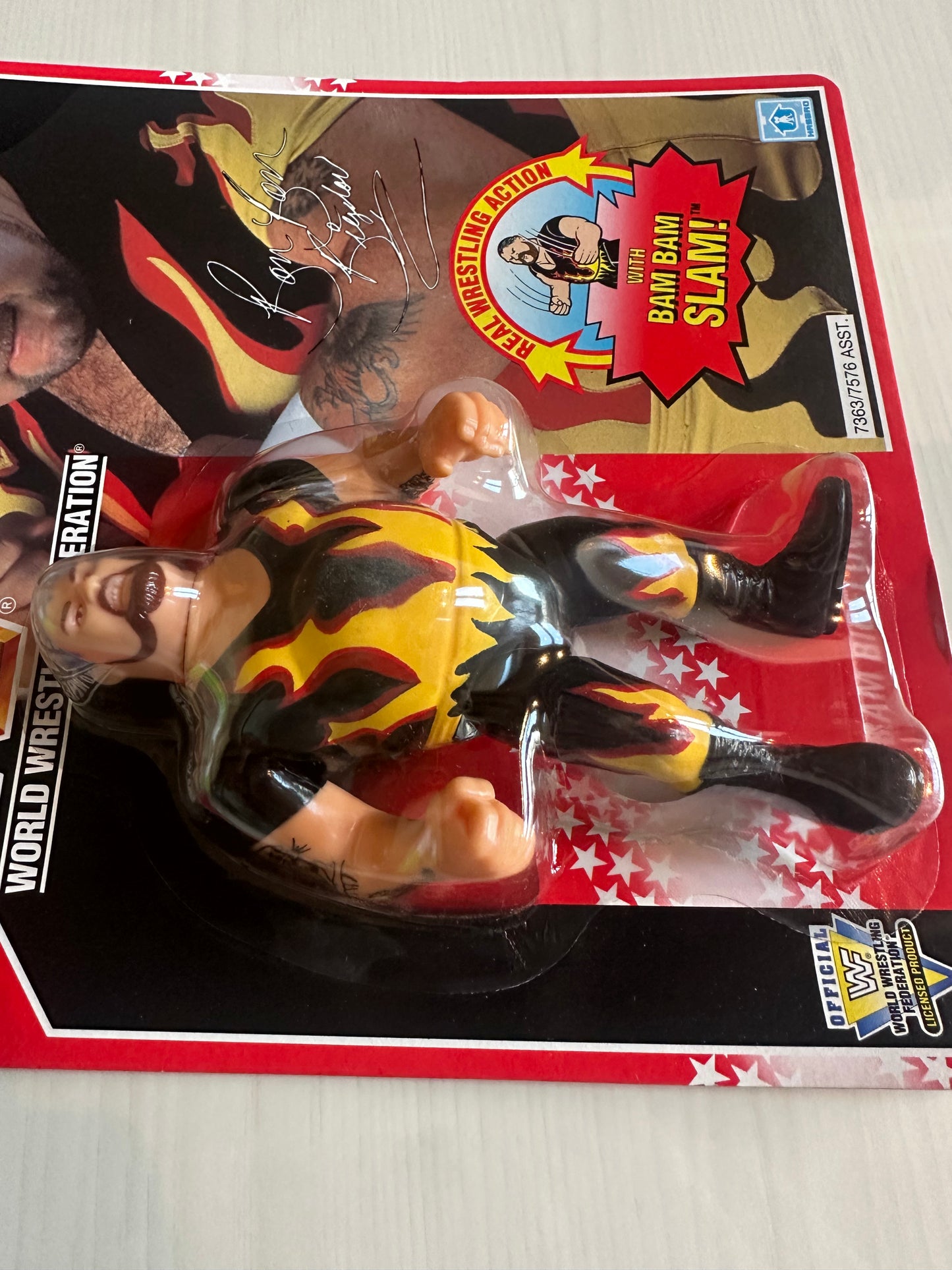 Bam Bam Bigelow Series 8 WWF Hasbro