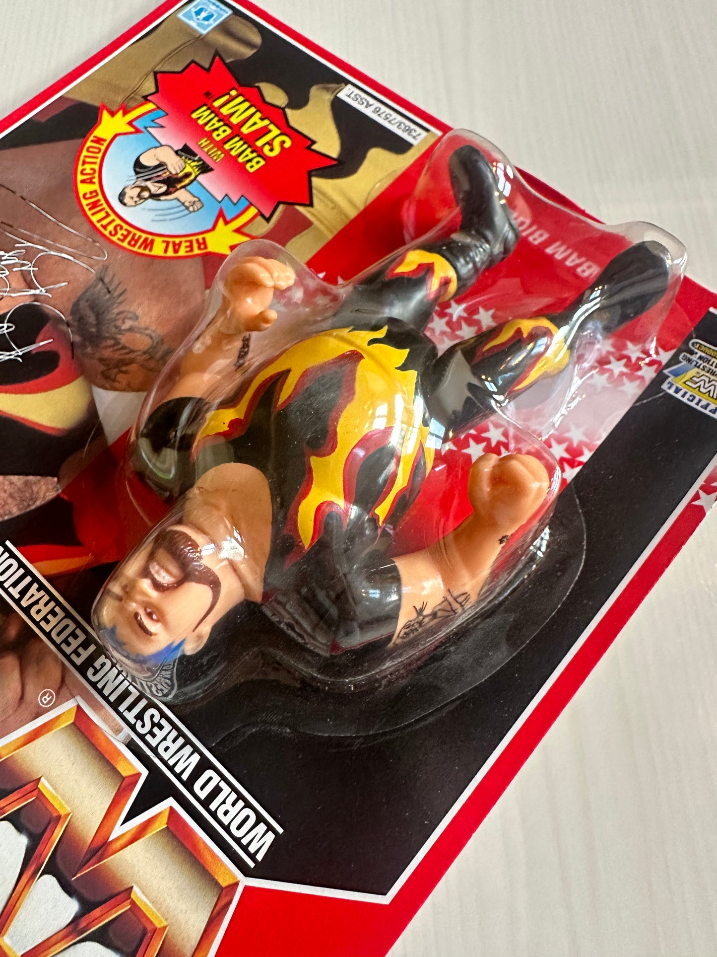 Bam Bam Bigelow Series 8 WWF Hasbro