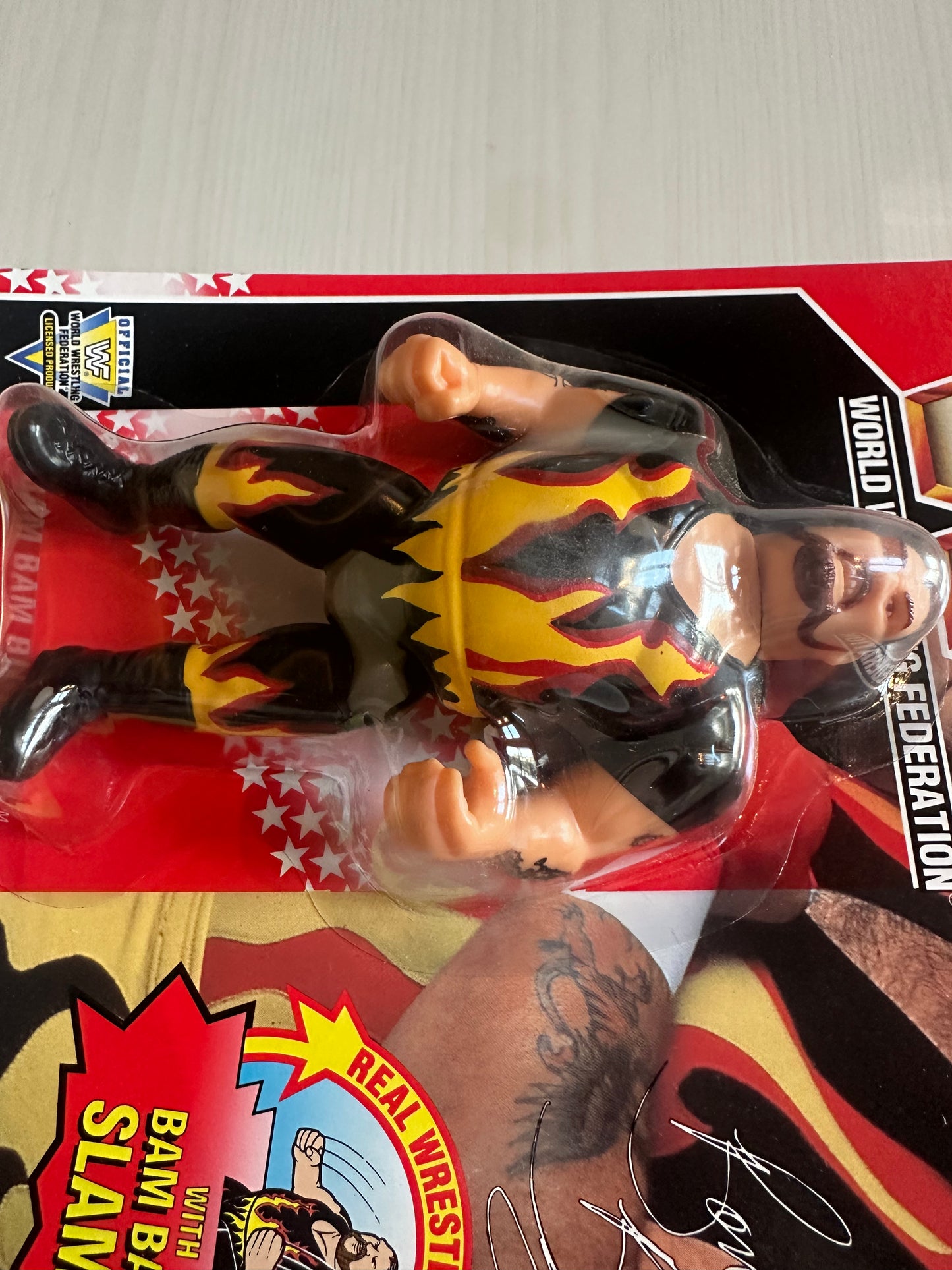 Bam Bam Bigelow Series 8 WWF Hasbro