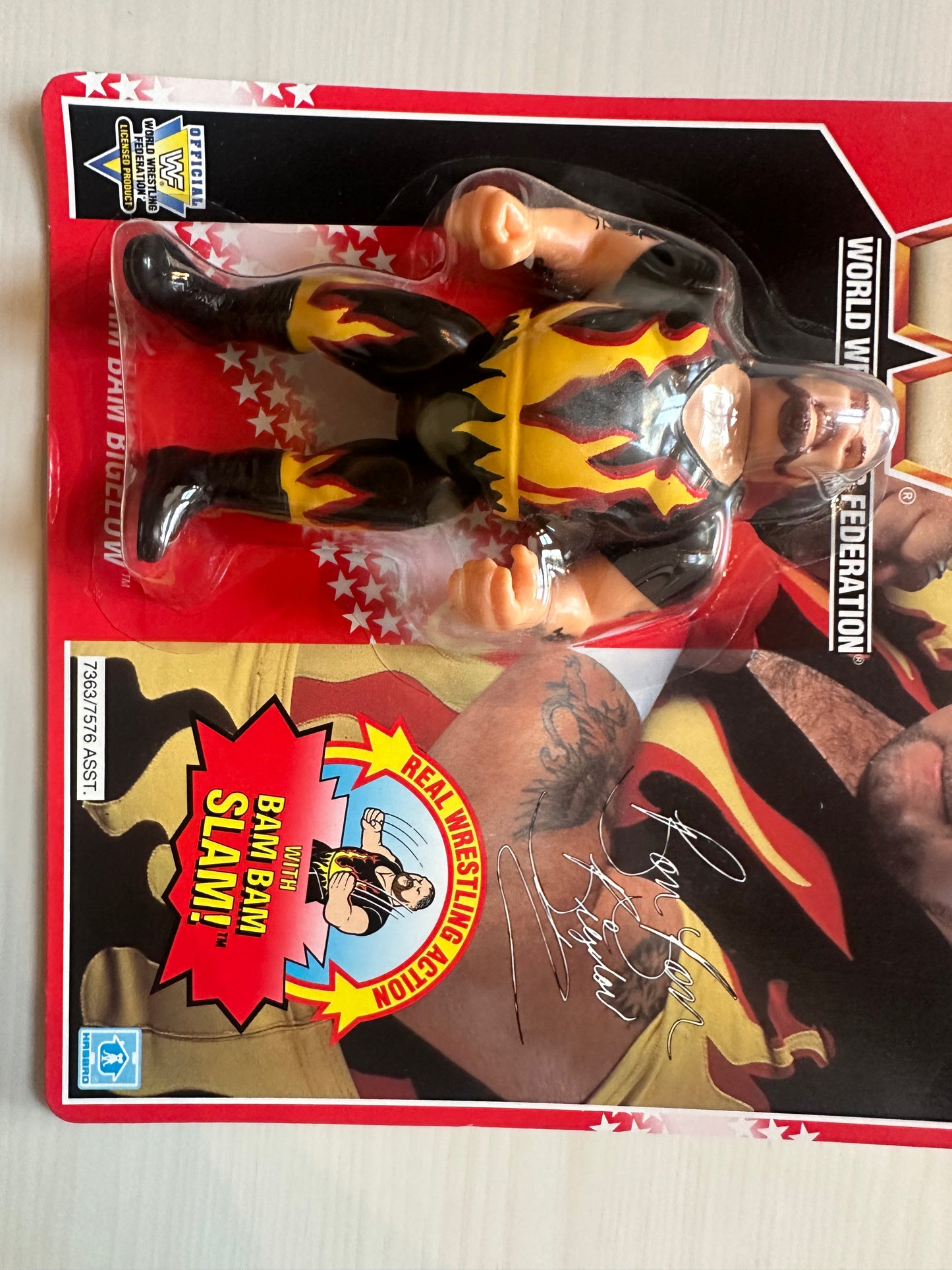 Bam Bam Bigelow Series 8 WWF Hasbro