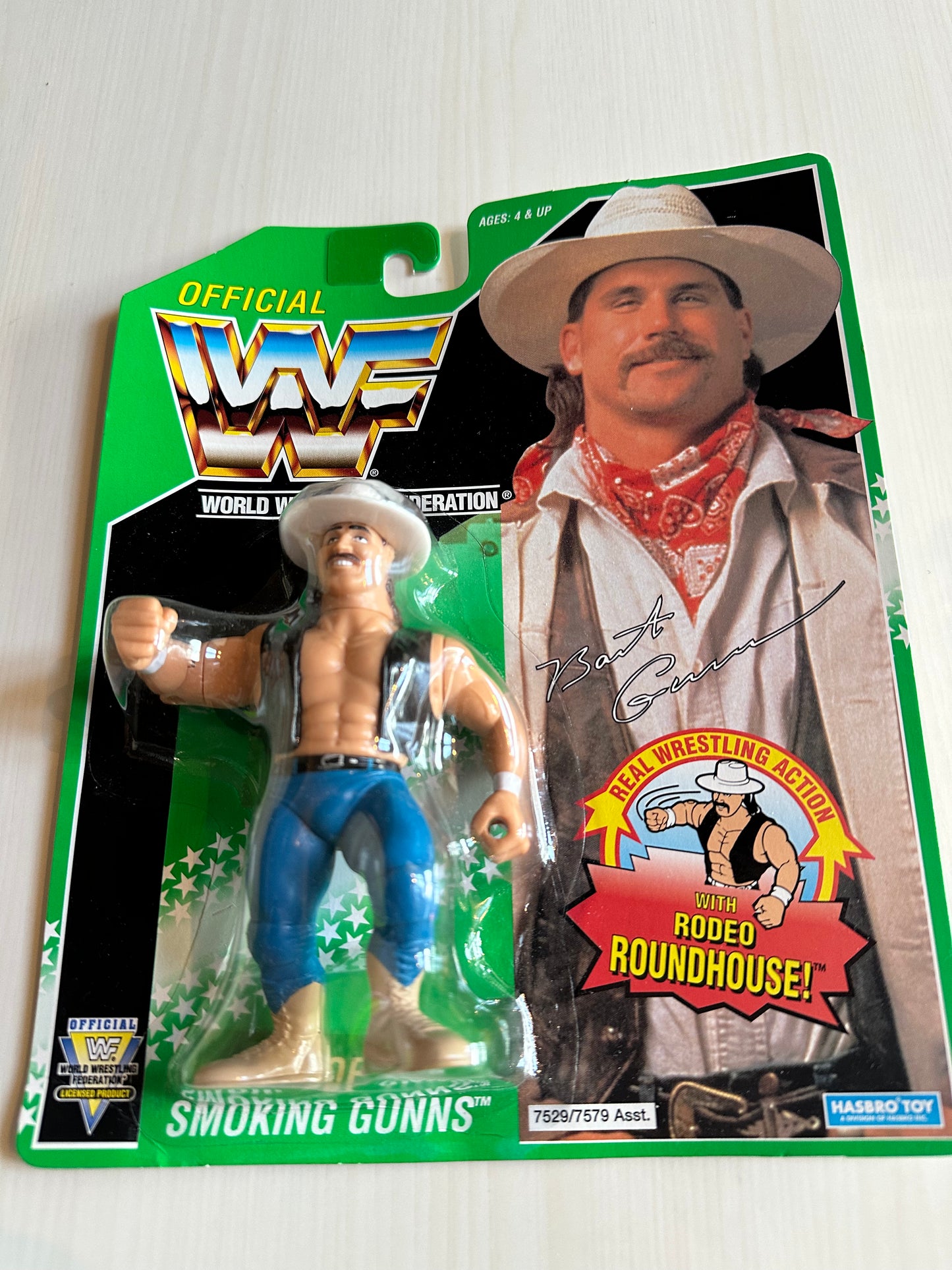 Bart the Smoking Gunn Series 11 WWF Hasbro