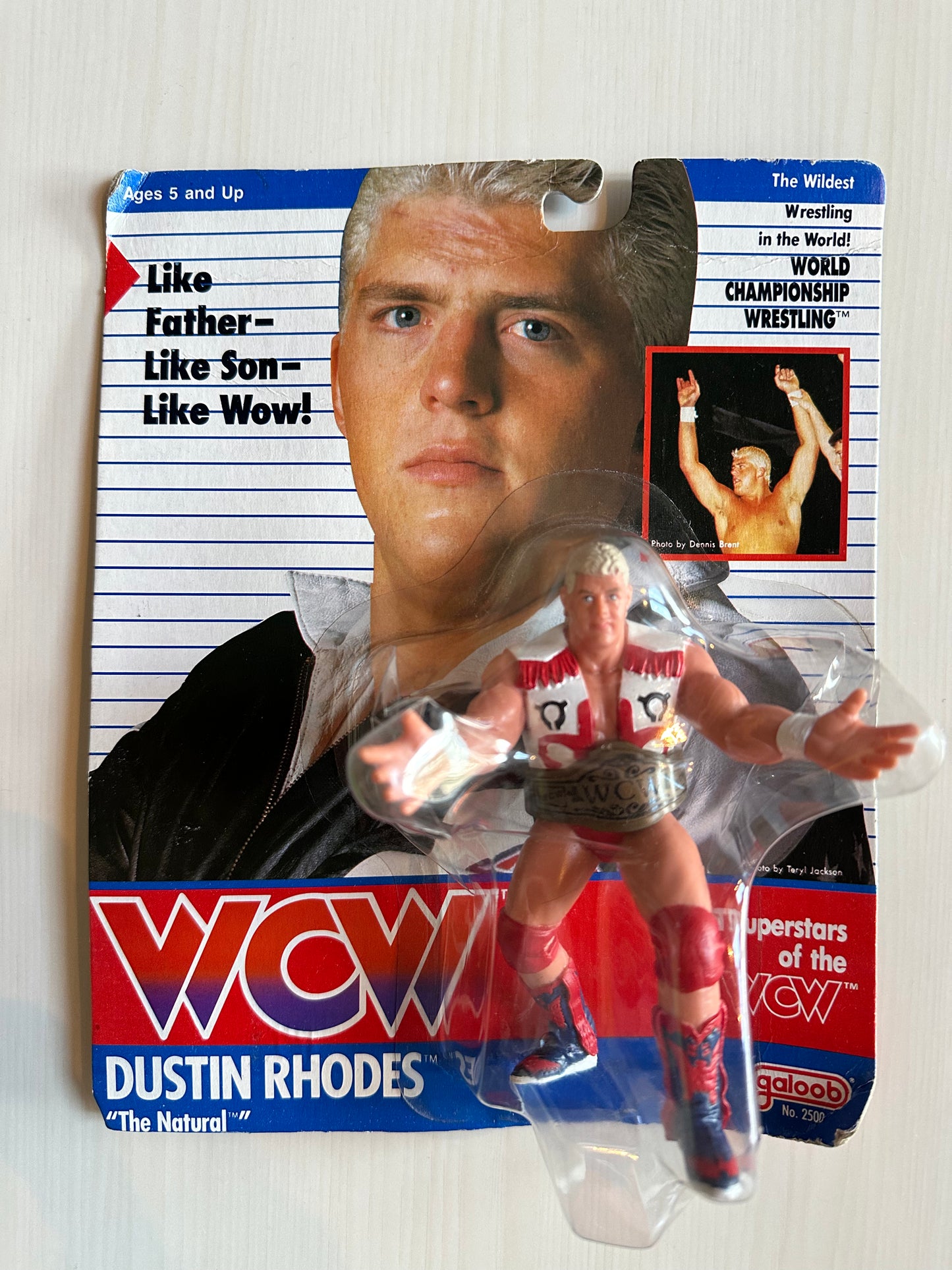 Dustin Rhodes WCW Galoob UK Exclusive