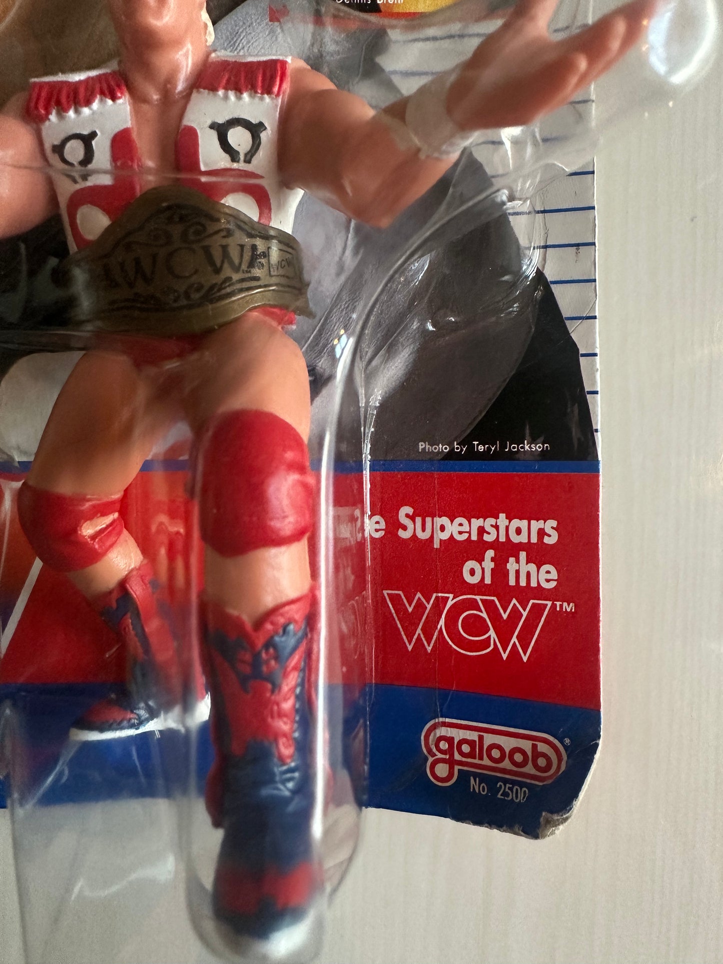 Dustin Rhodes WCW Galoob UK Exclusive