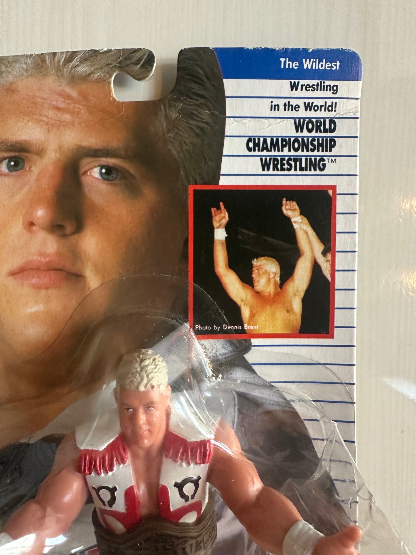 Custom Dustin Rhodes Dustin Rhodes WCW Galoob UK Exclusive – retrofigure