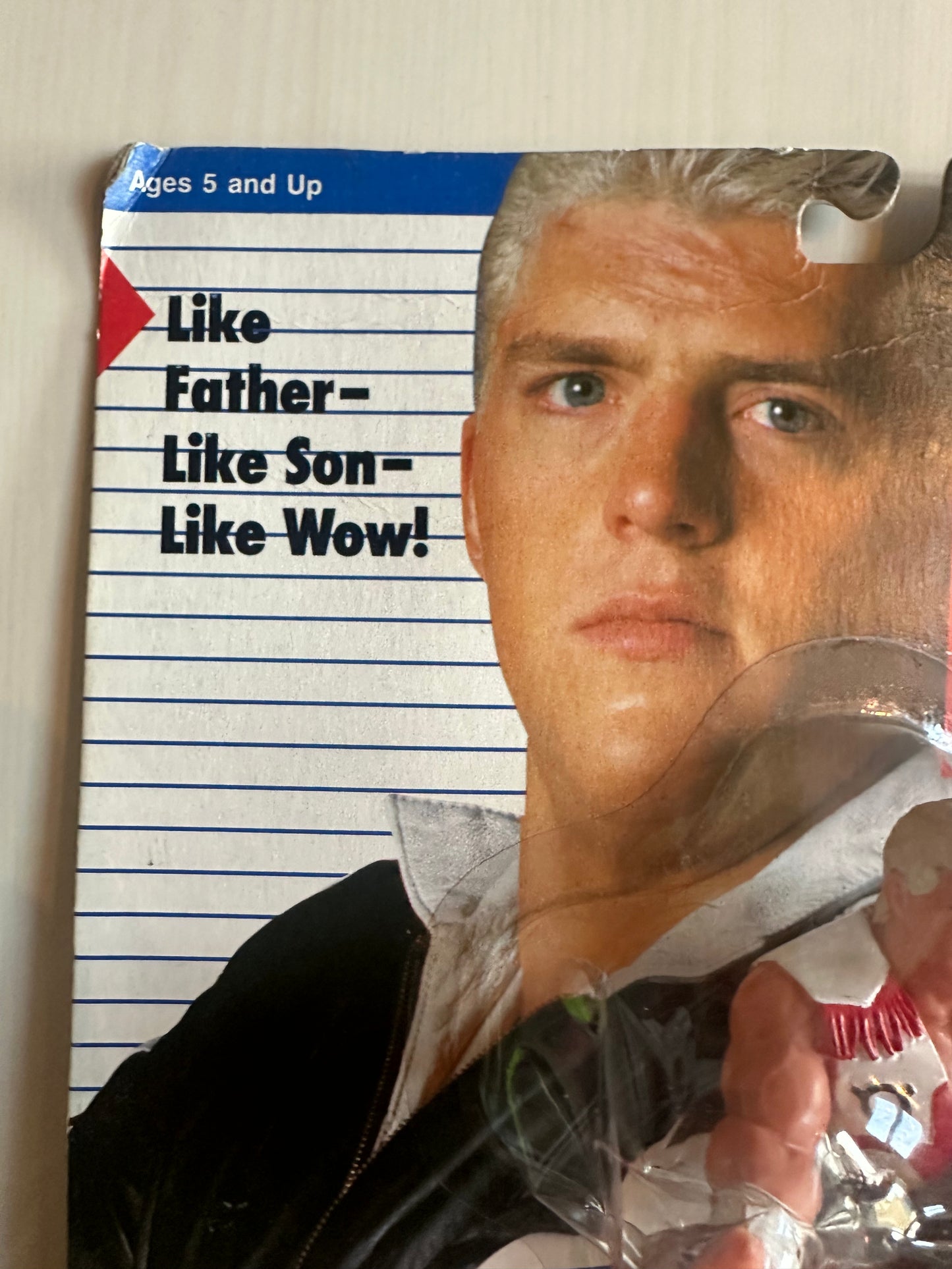 Dustin Rhodes WCW Galoob UK Exclusive