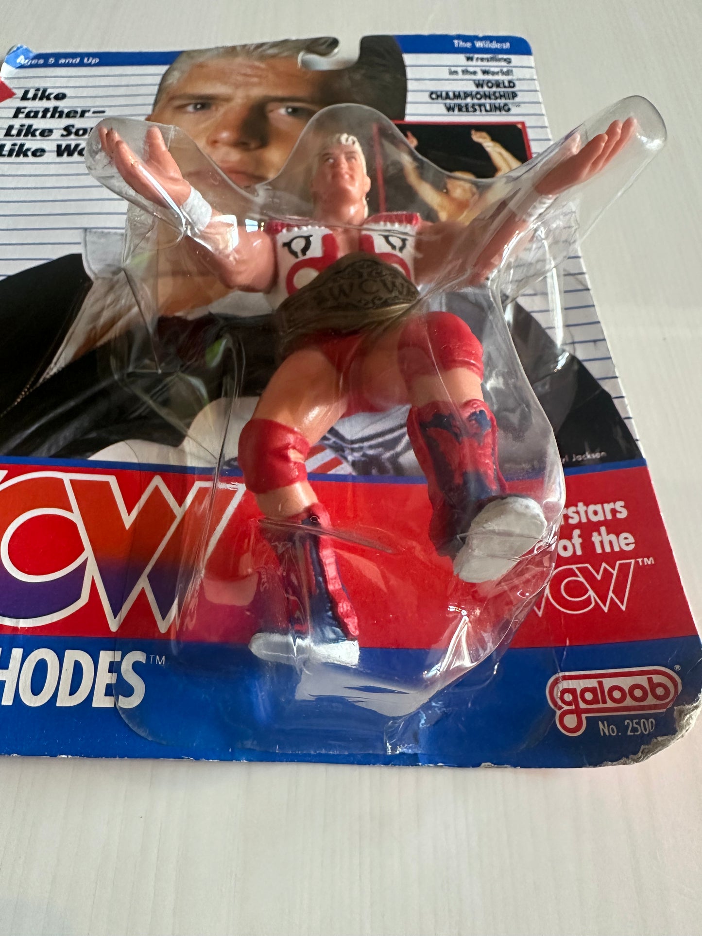 Dustin Rhodes WCW Galoob UK Exclusive