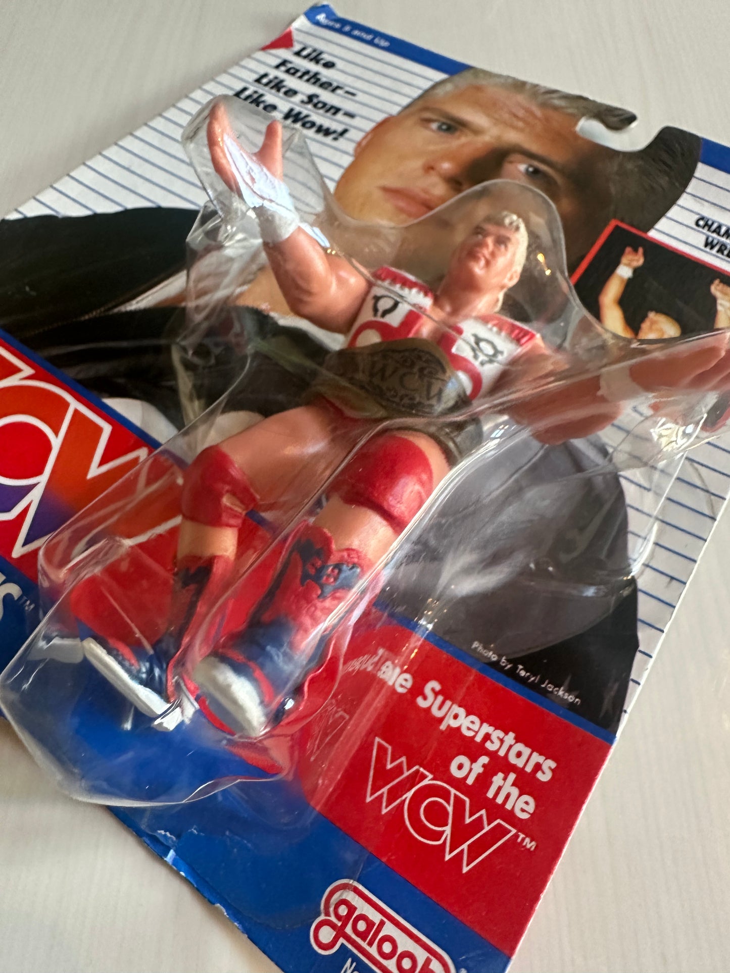 Dustin Rhodes WCW Galoob UK Exclusive