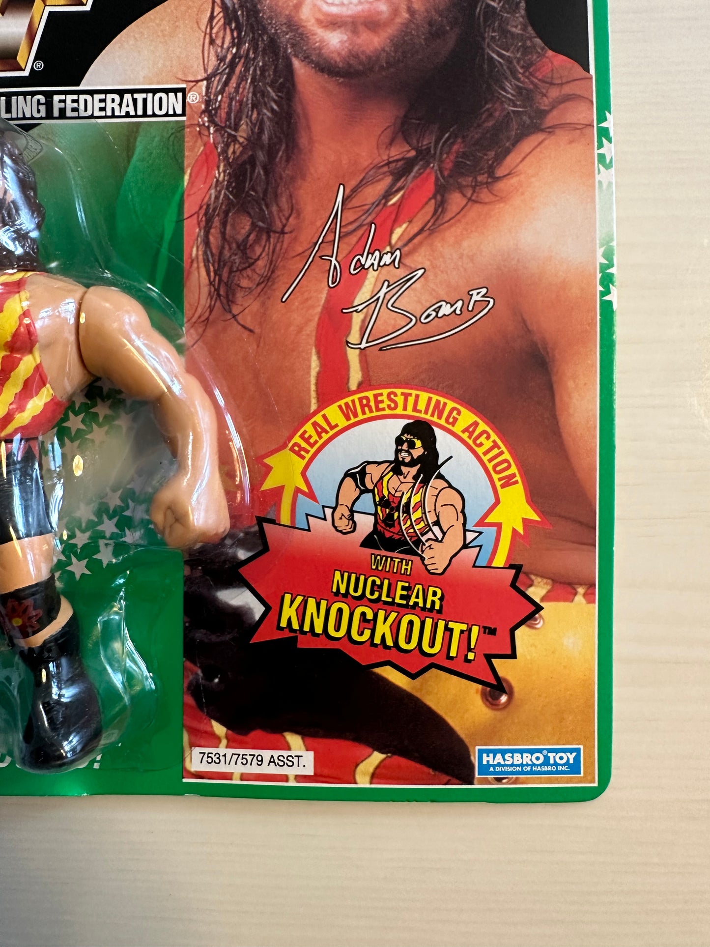 Adam Bomb Series 11 WWF Hasbro