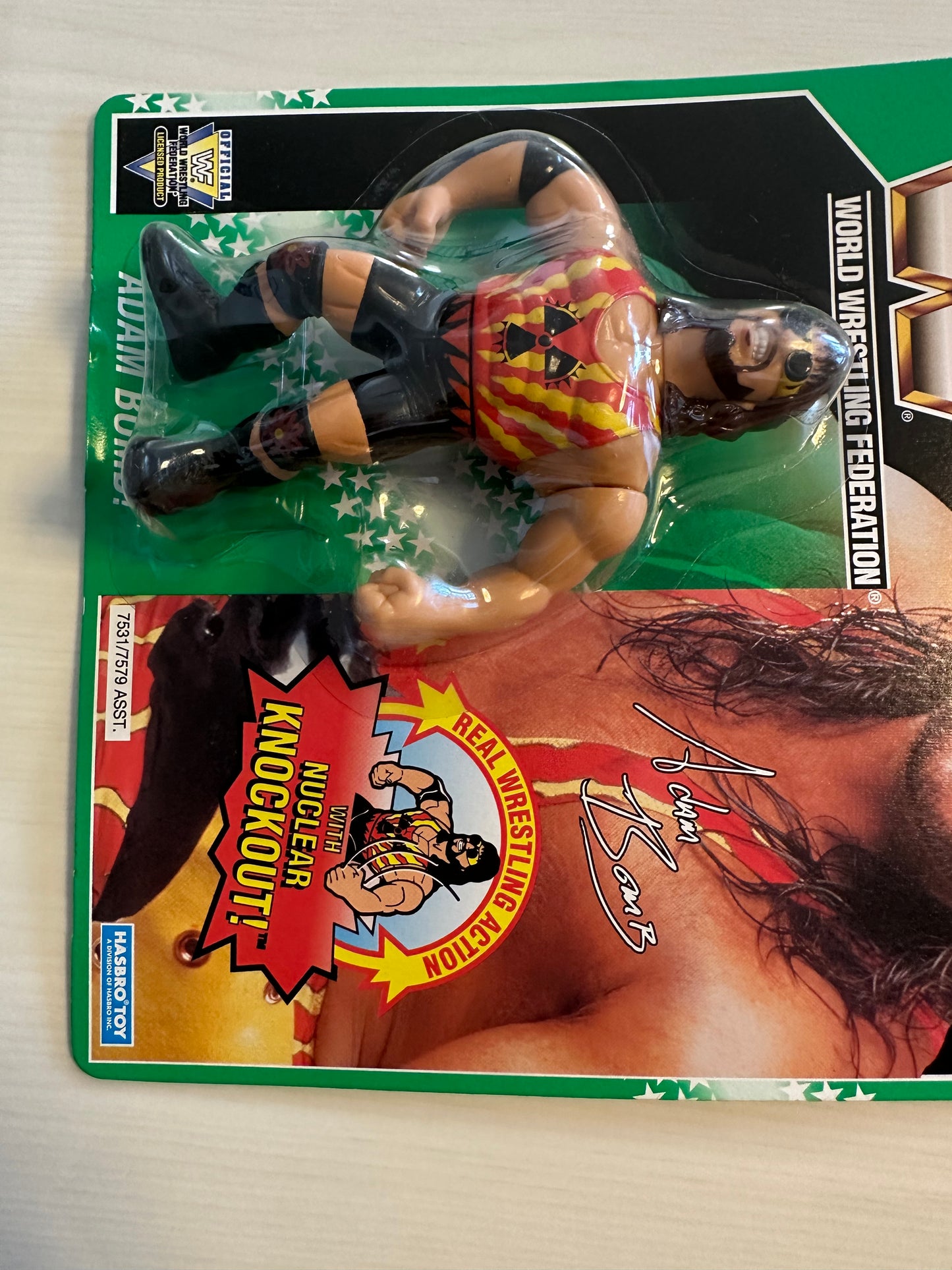 Adam Bomb Series 11 WWF Hasbro