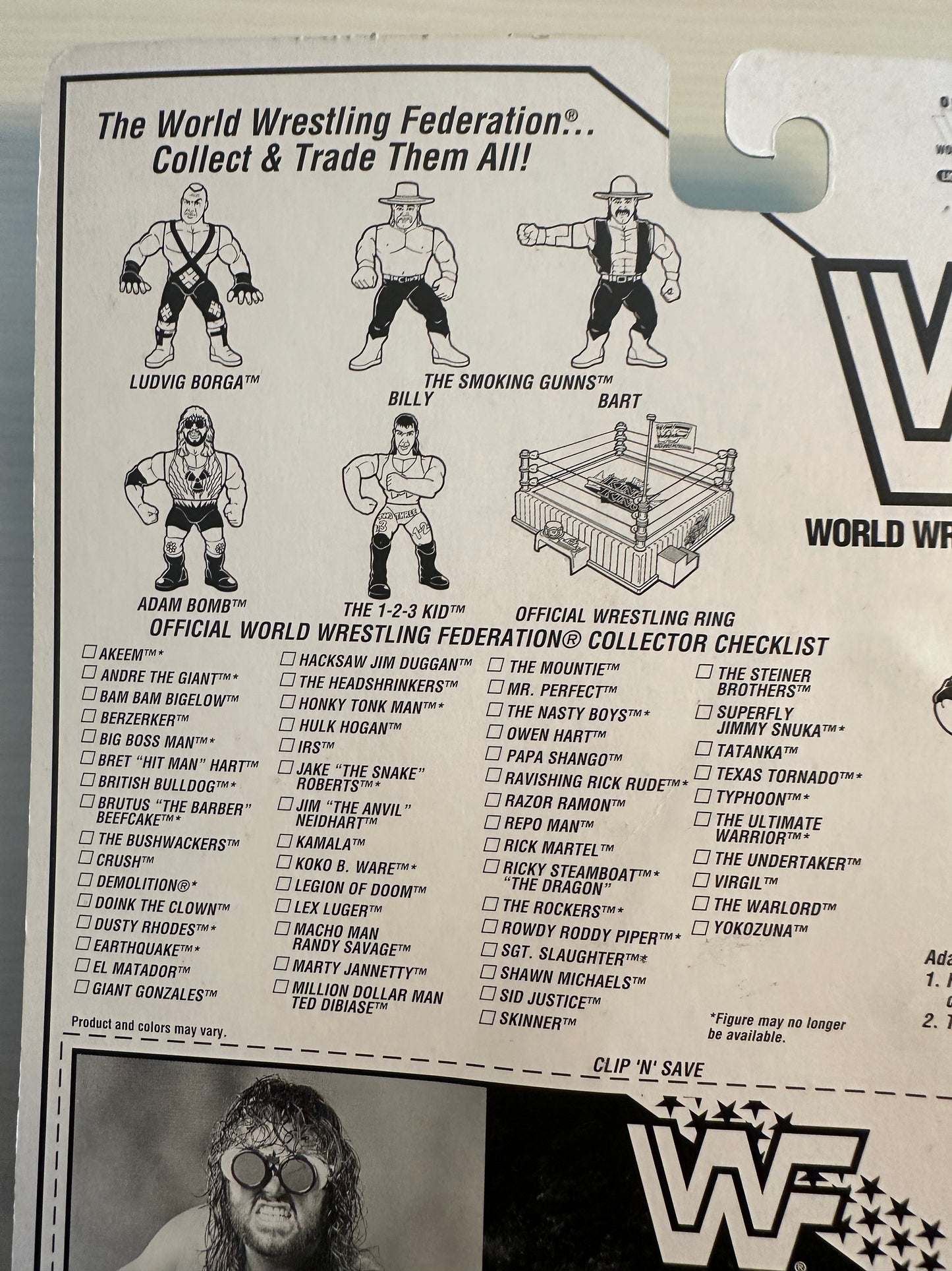 Adam Bomb Series 11 WWF Hasbro