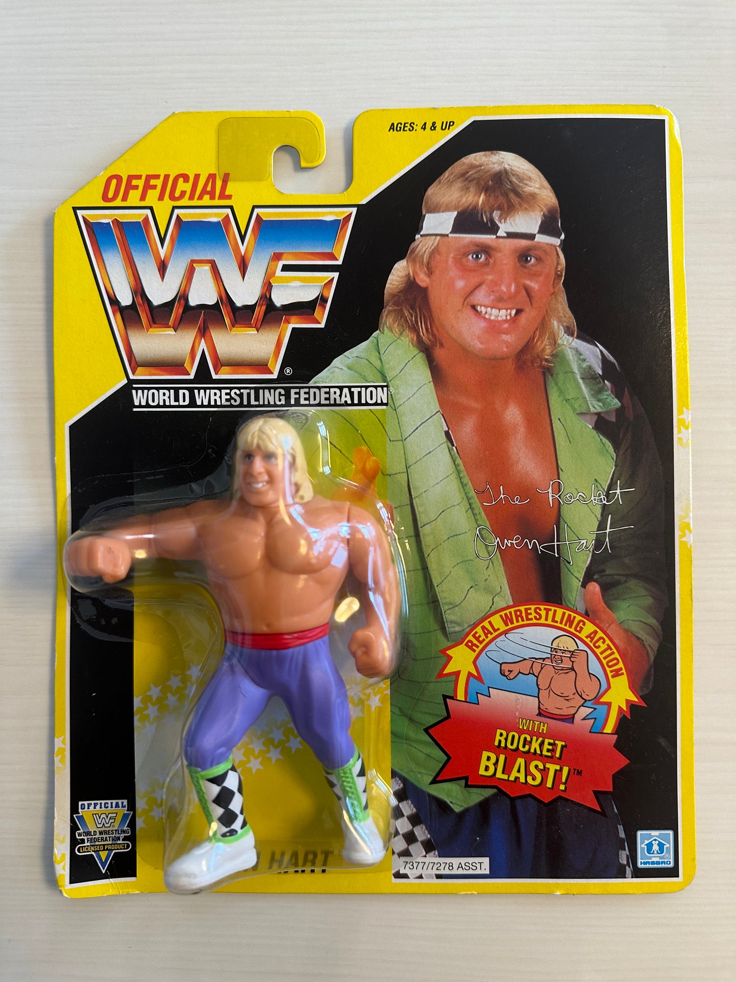 Owen Hart Series 7 WWF Hasbro