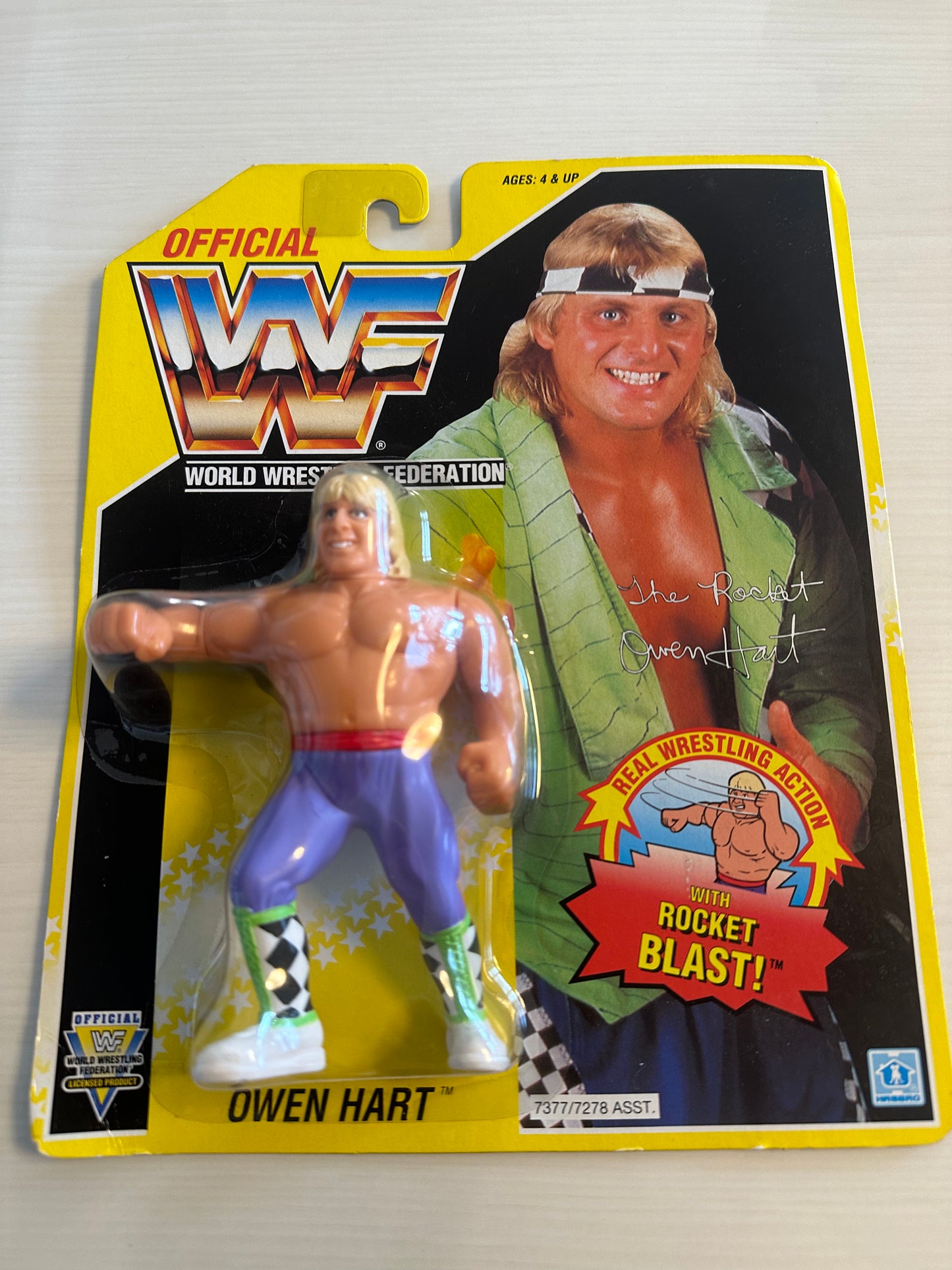 Owen Hart Series 7 WWF Hasbro