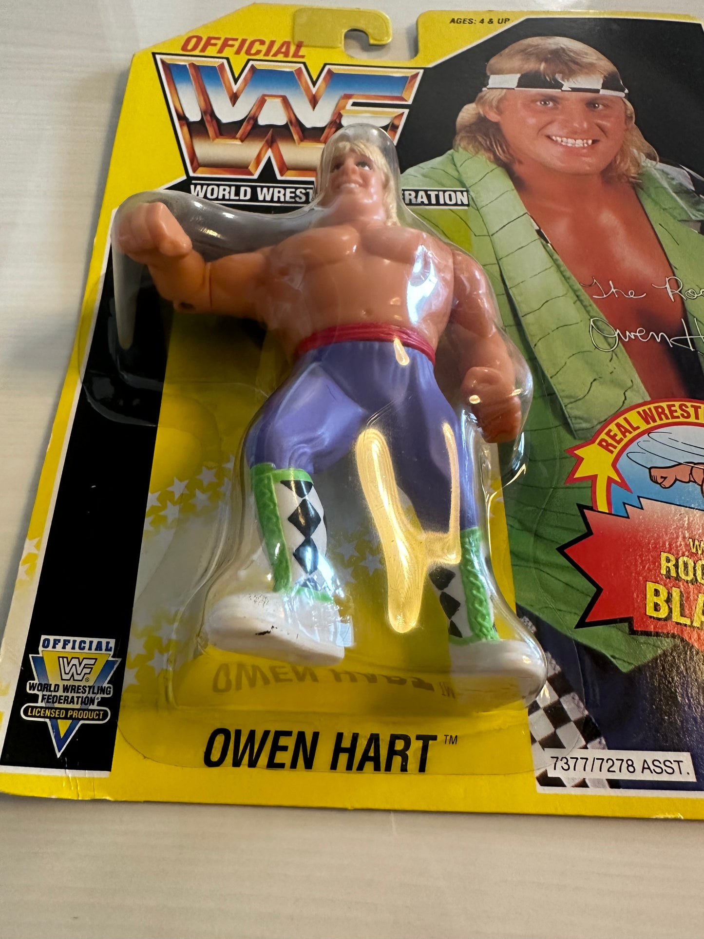 Owen Hart Series 7 WWF Hasbro