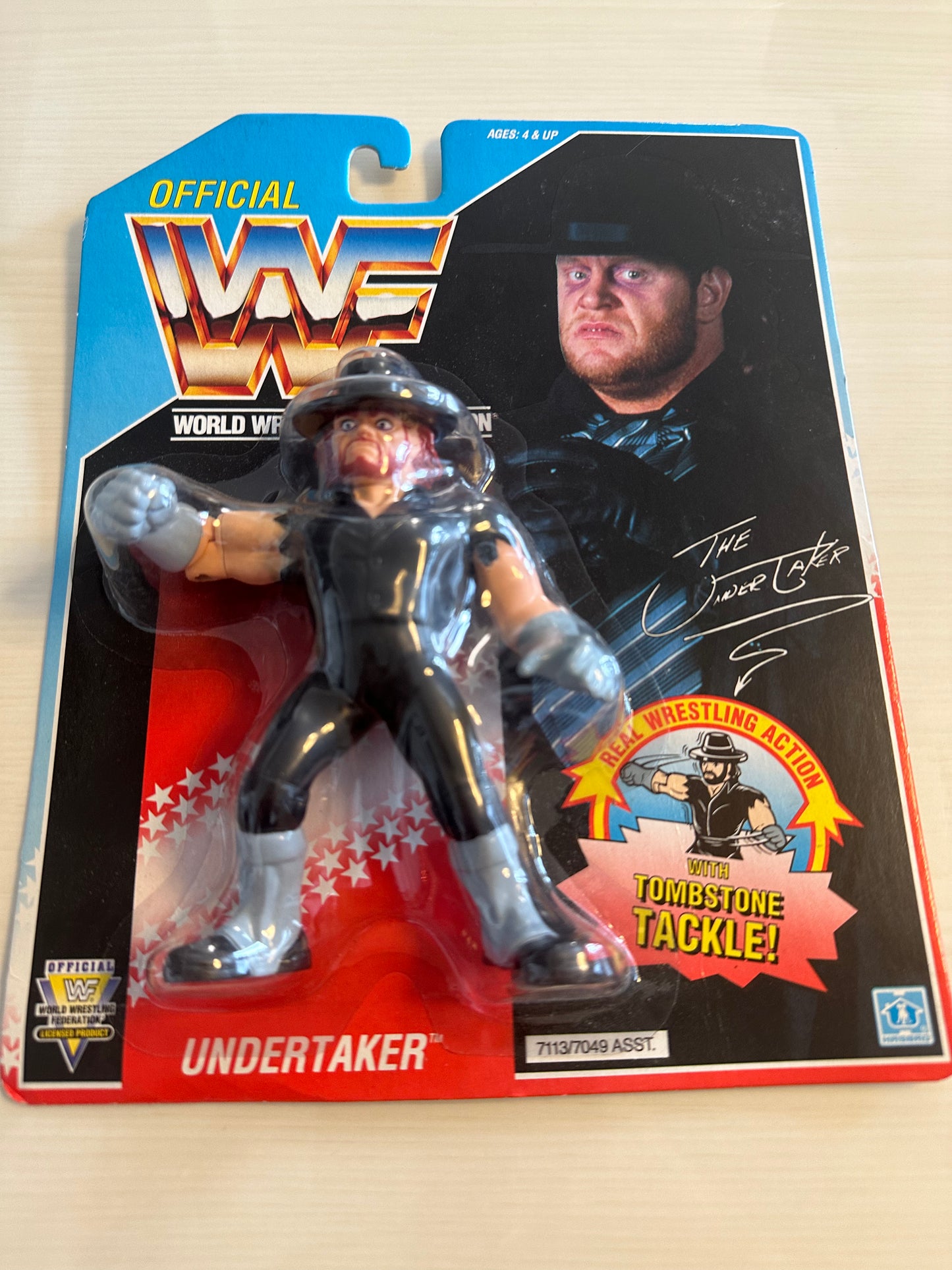 The Undertaker Series 4 WWF Hasbro