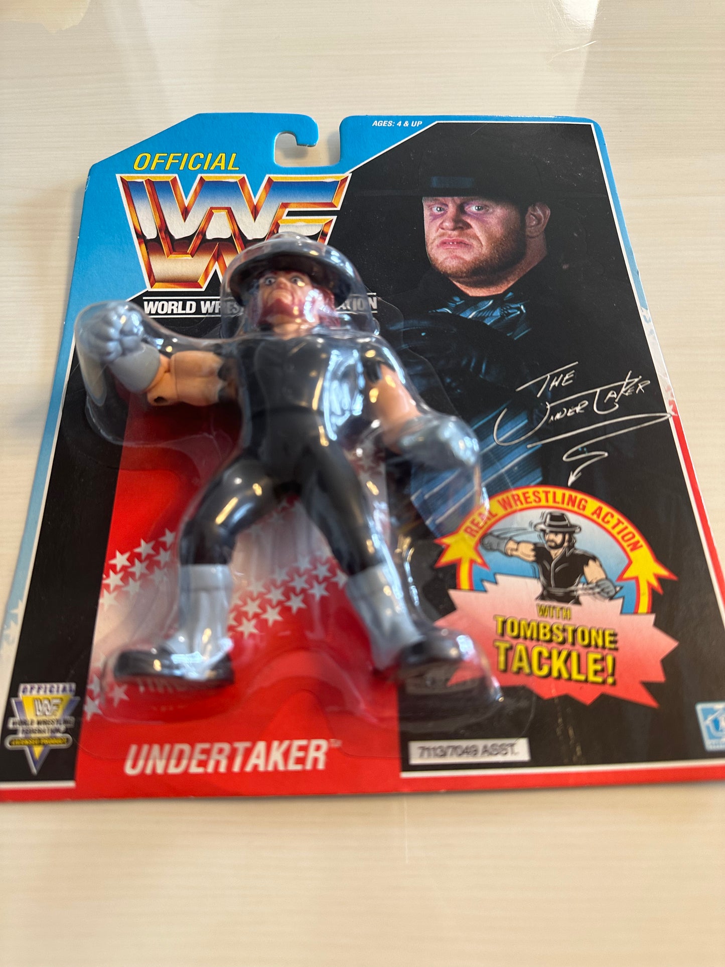 The Undertaker Series 4 WWF Hasbro